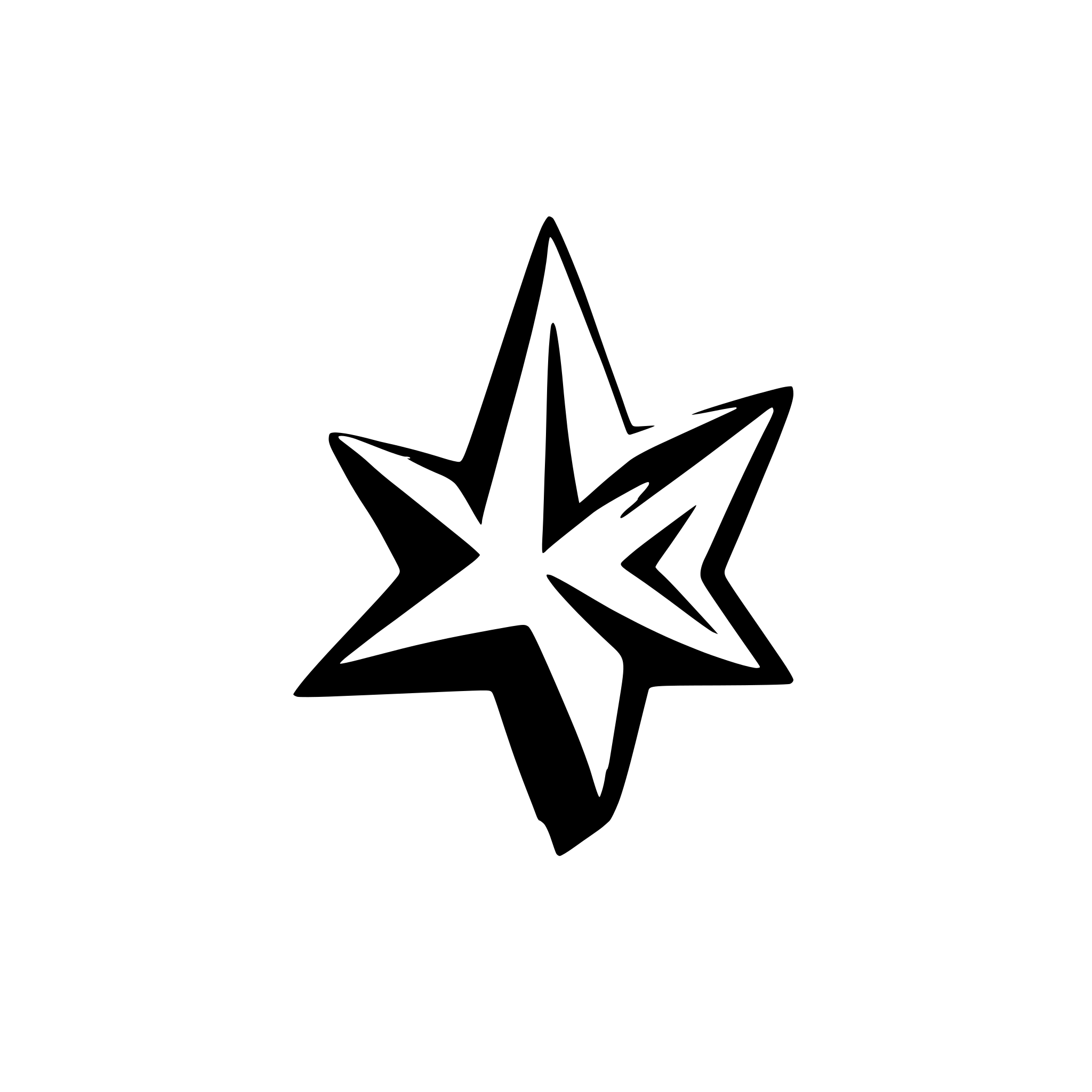 AI-generated SVG of 'Star thin'