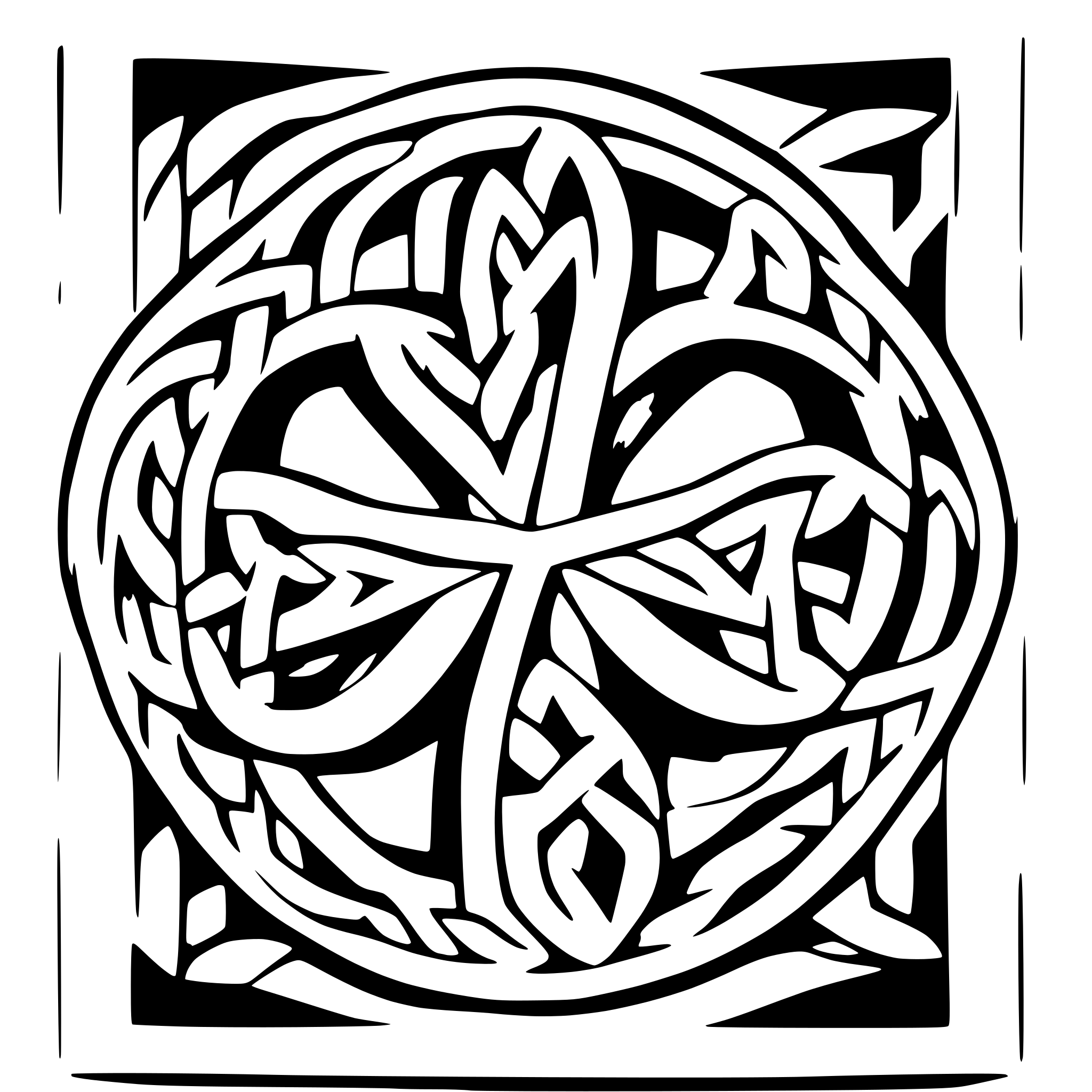 AI-generated SVG of 'Celtic knots'