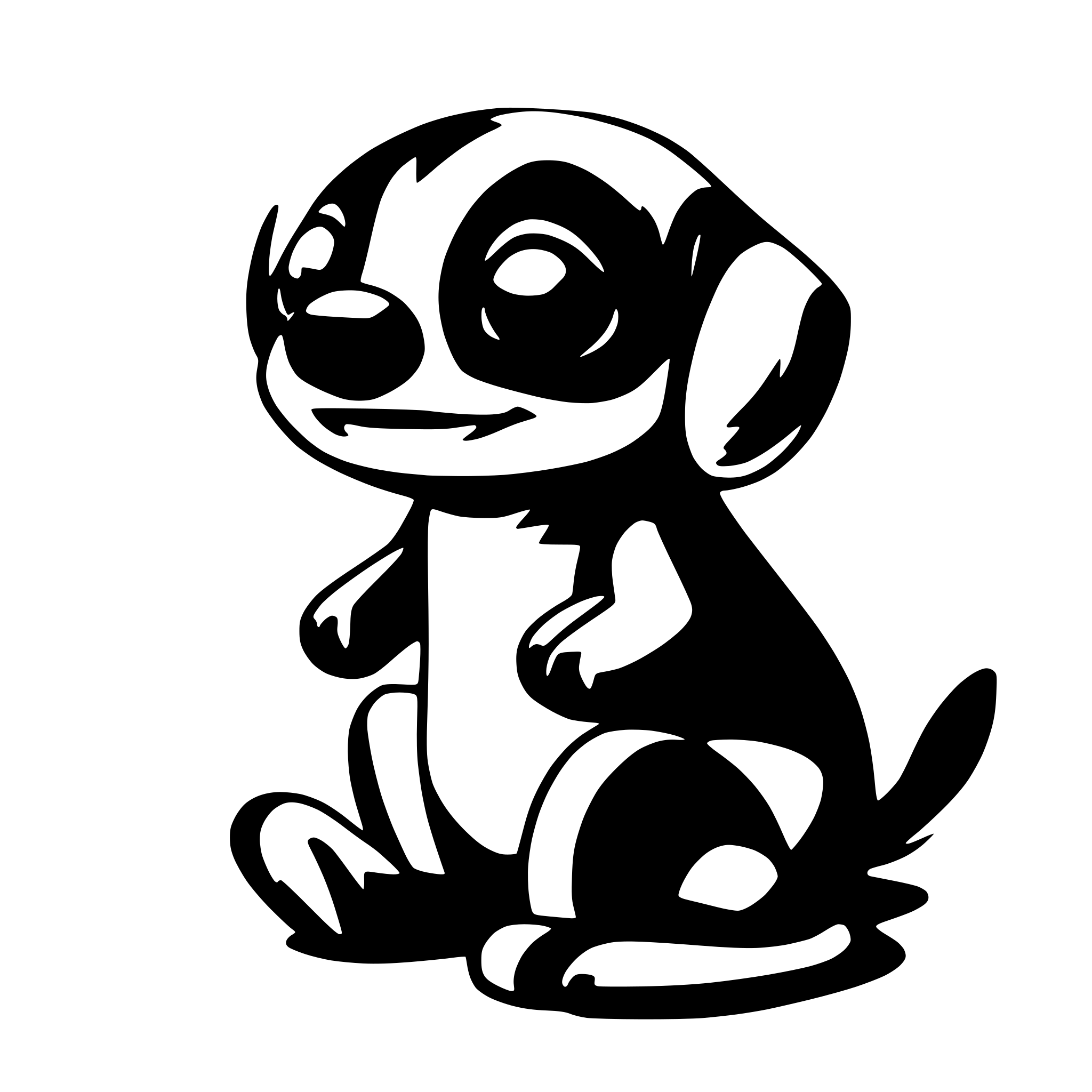 AI-generated SVG of a stitch