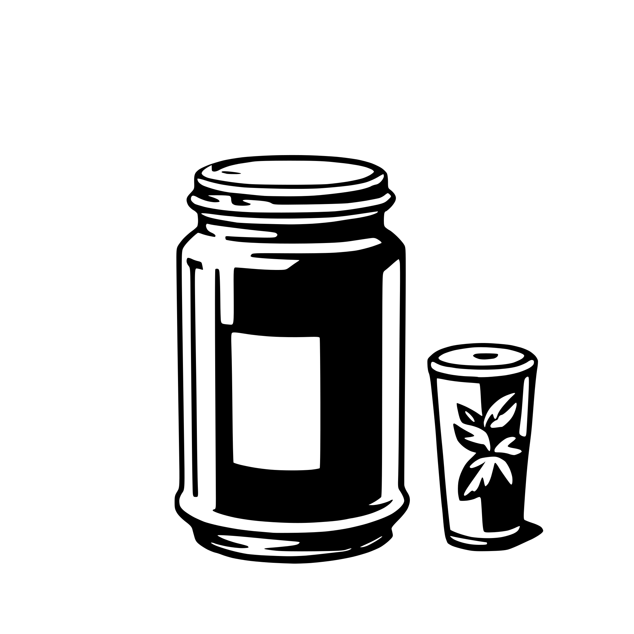AI-generated SVG of 'jar'