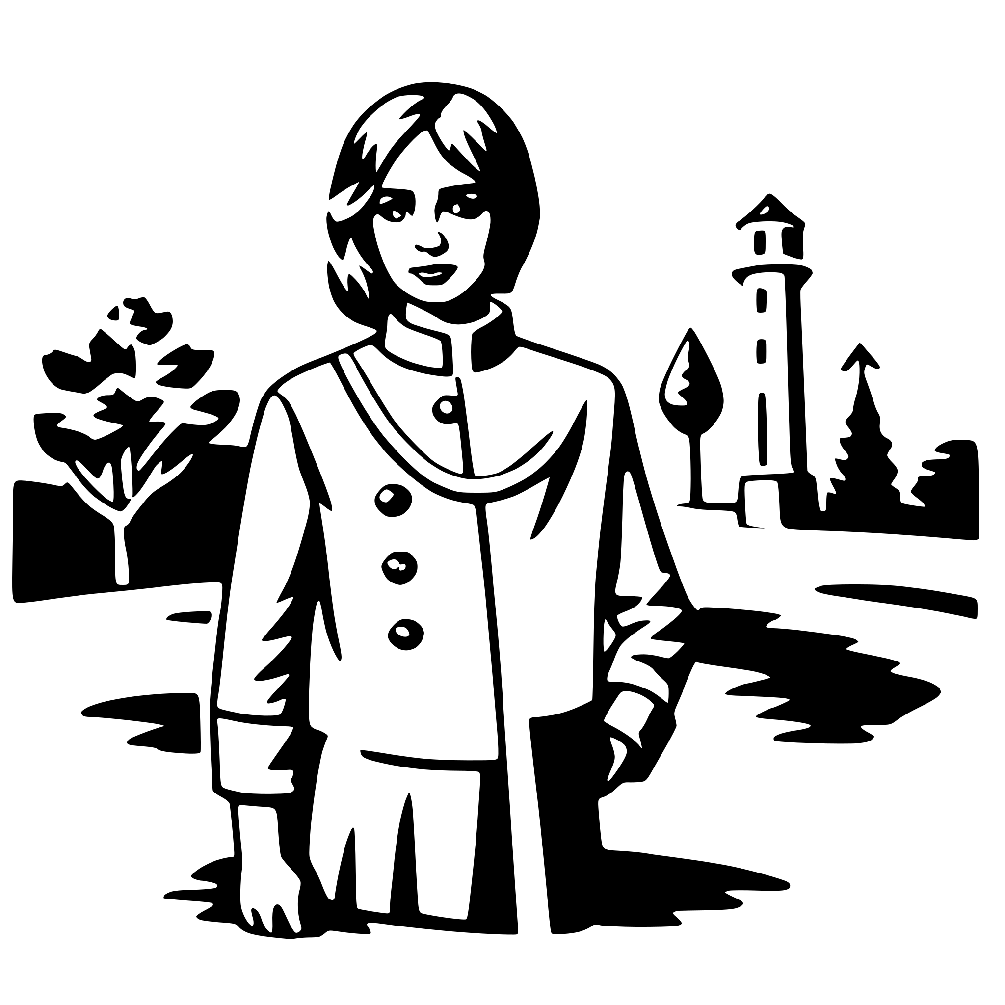 AI-generated SVG of a anu