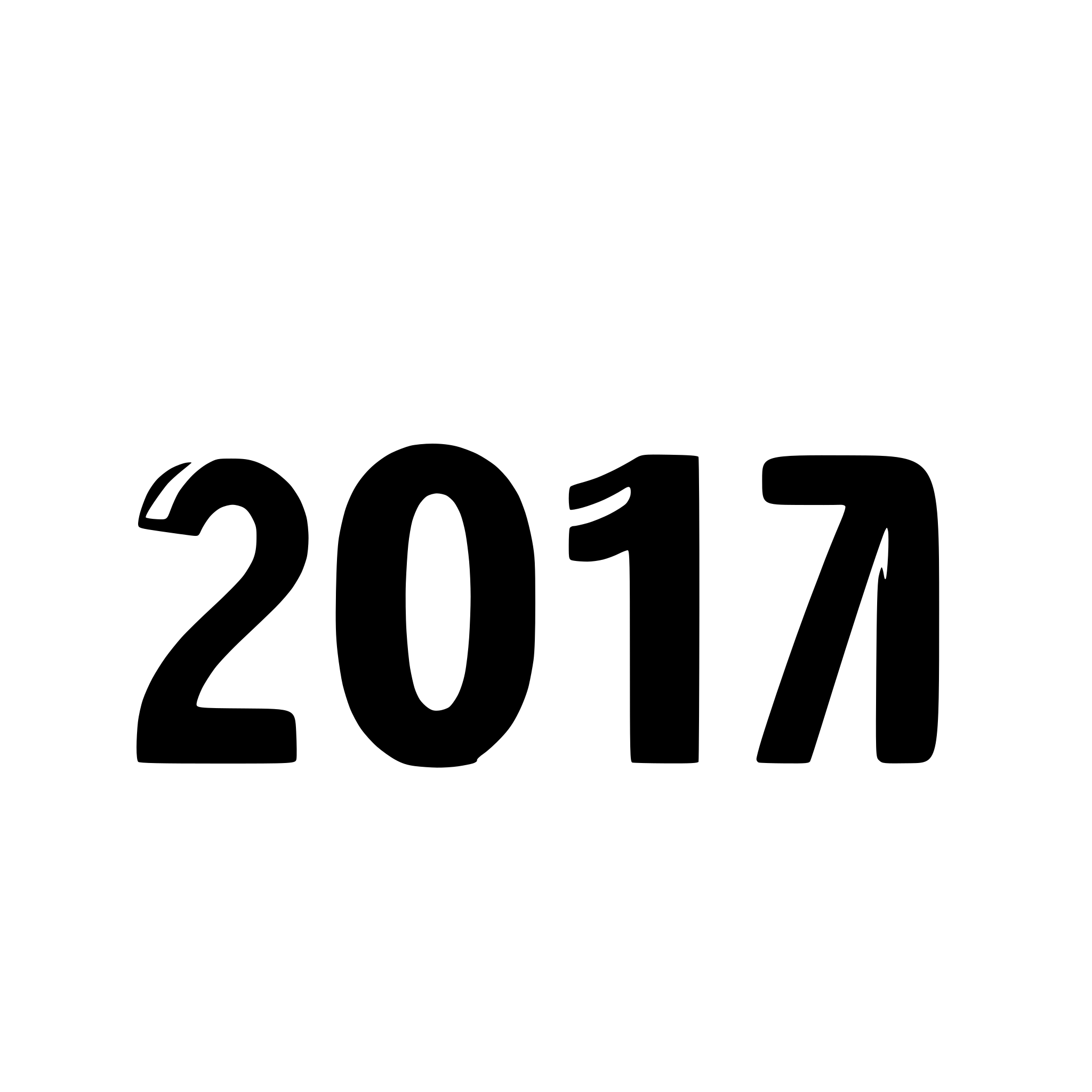 AI-generated SVG of '2017 text with a Lighting Look'