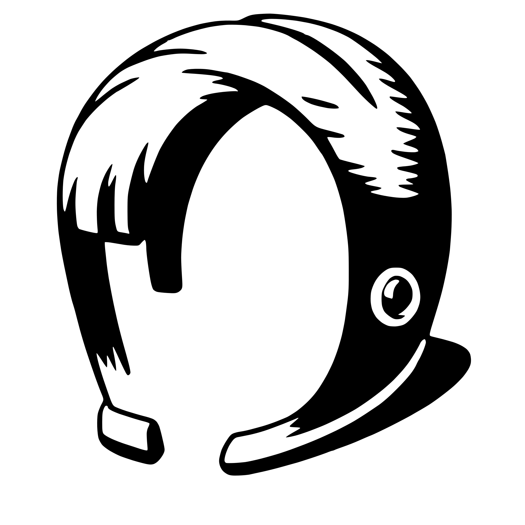 AI-generated SVG of a hairband