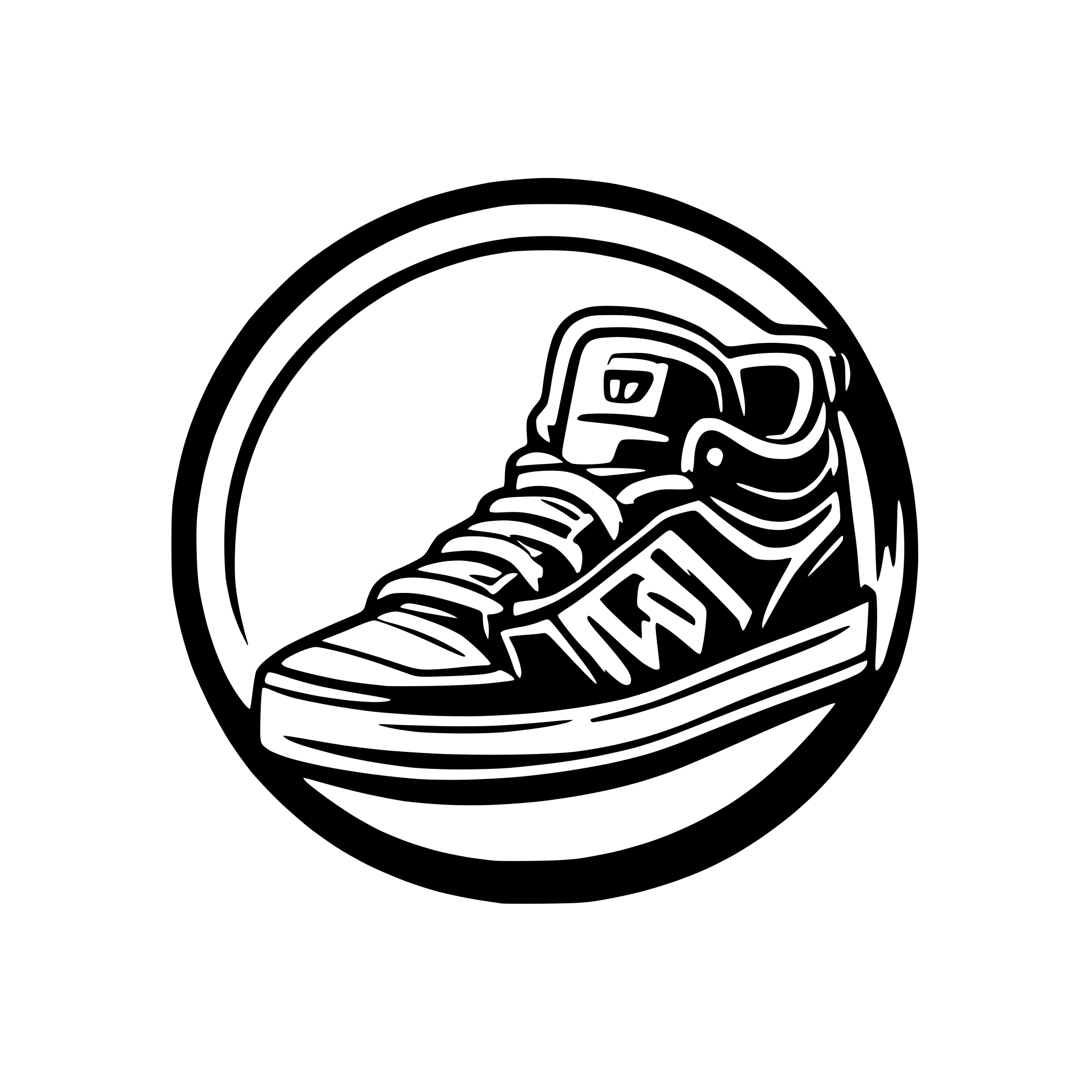 AI-generated SVG of a Create a logo for a sneaker store on Instagram, the name is NGSW STORE and as a subname SNEAKERS AND STREATWEAR
