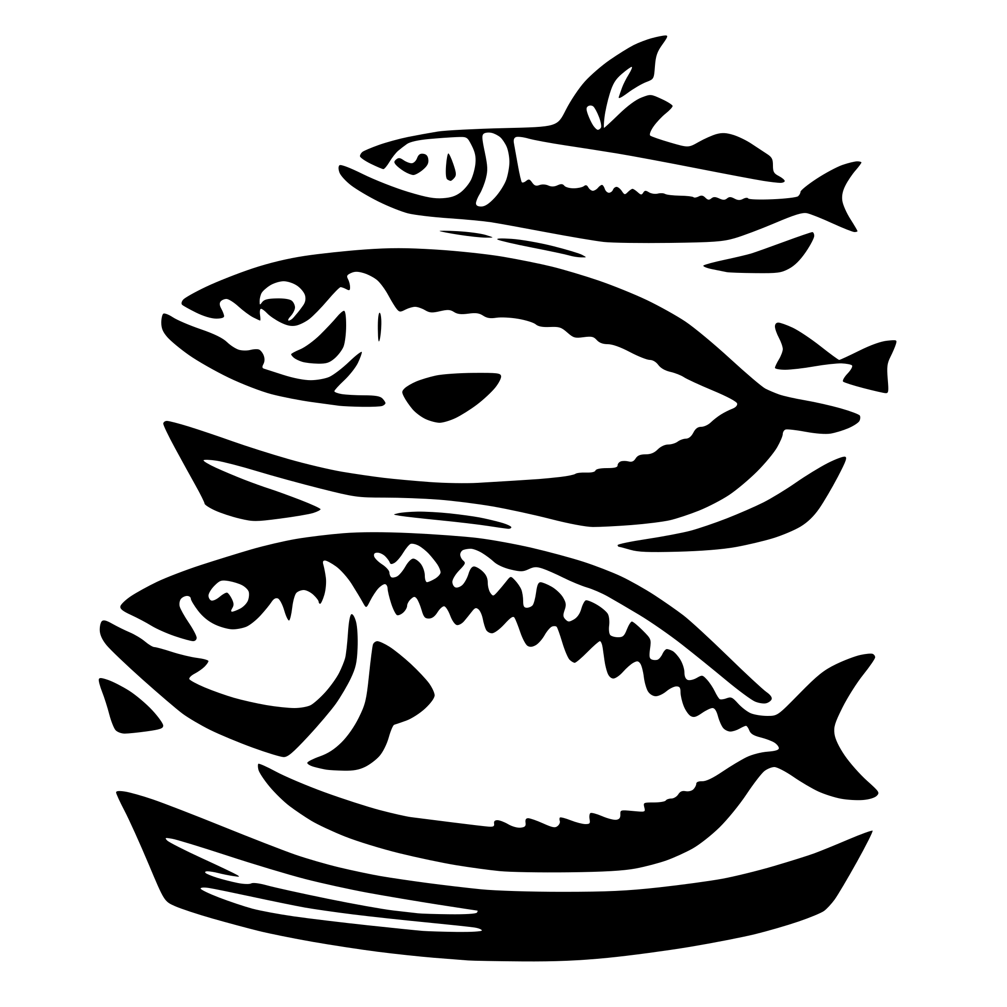 AI-generated SVG of a gourmet seafood products