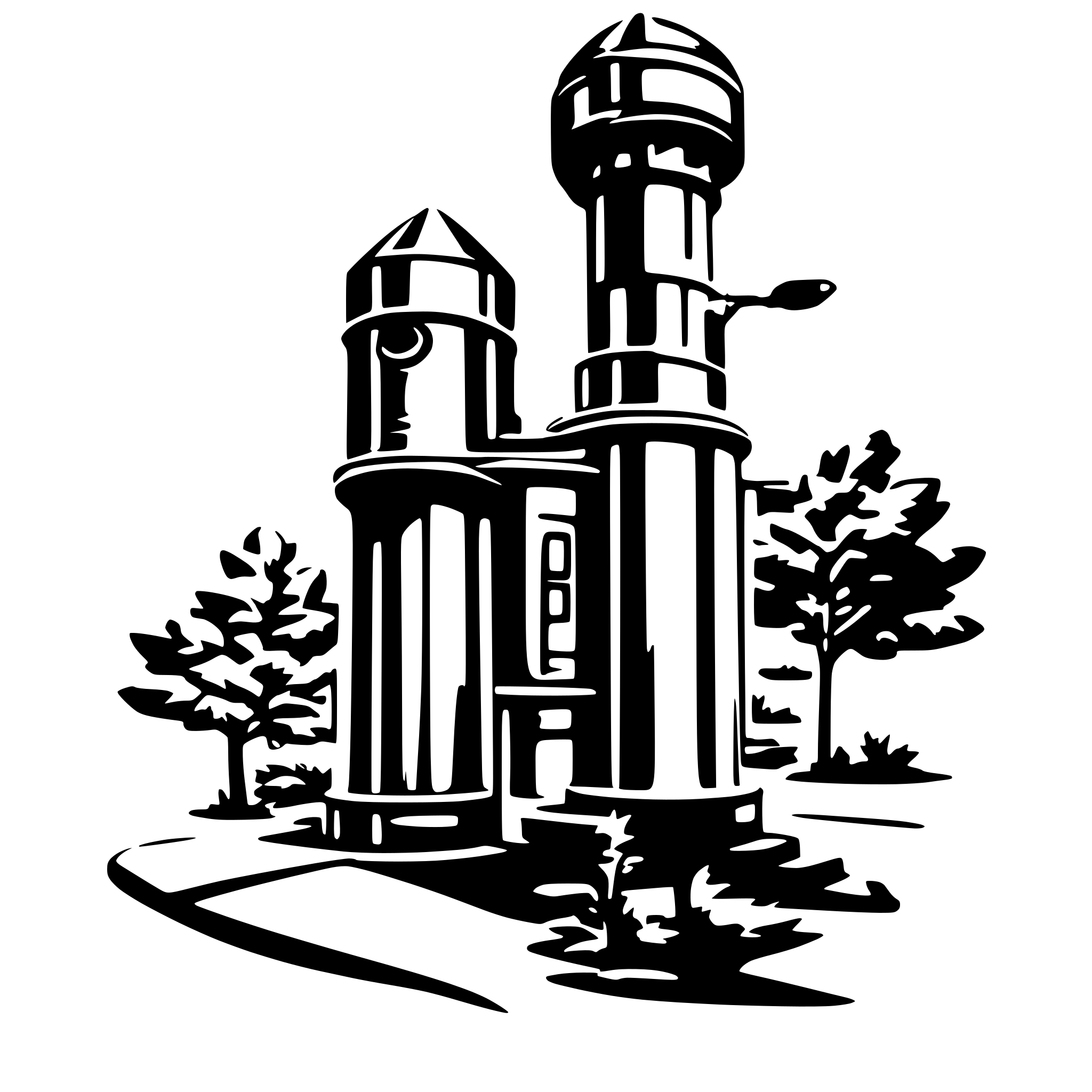 AI-generated SVG of 'credo econell next blueprint'