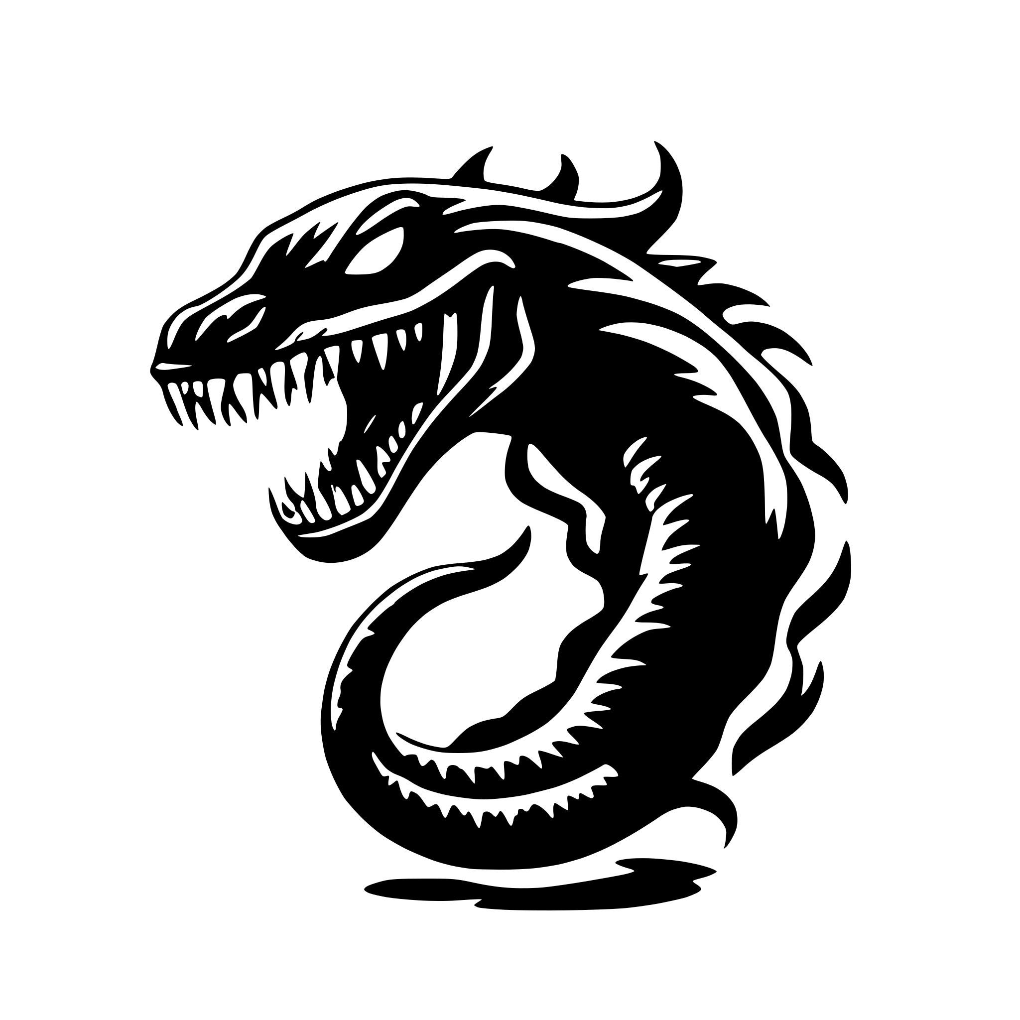 AI-generated SVG of a Venom