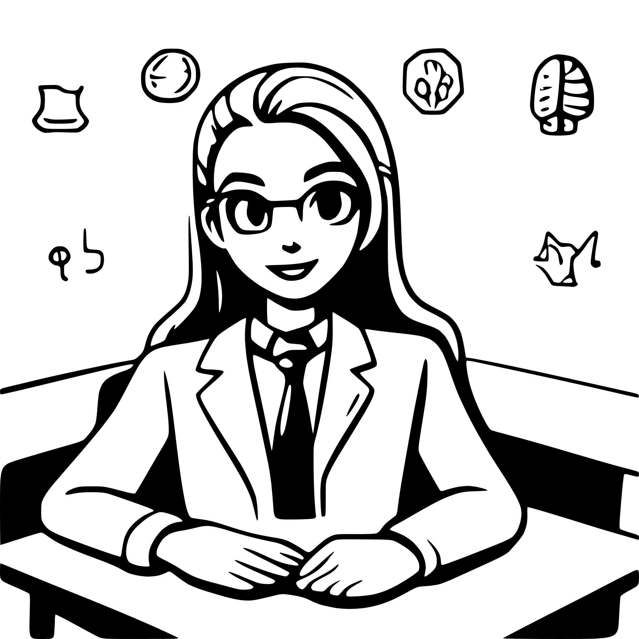 AI-generated SVG of a Cross-Disciplinary Training across AI industry, biology university