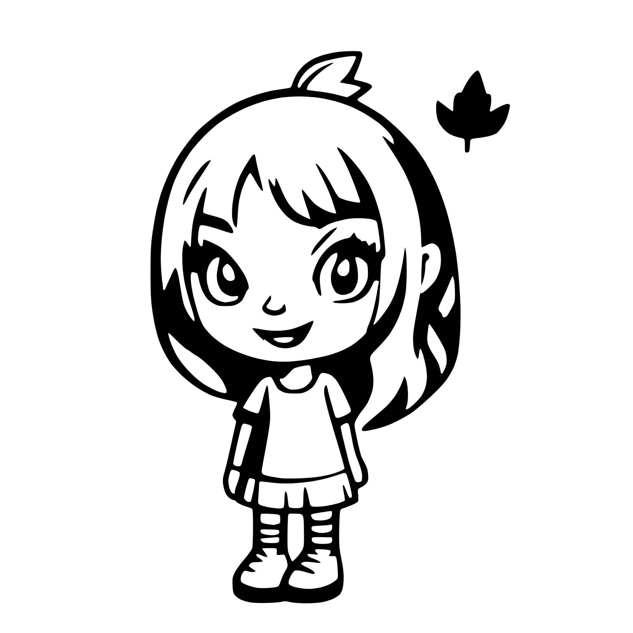 AI-generated SVG of a halloween