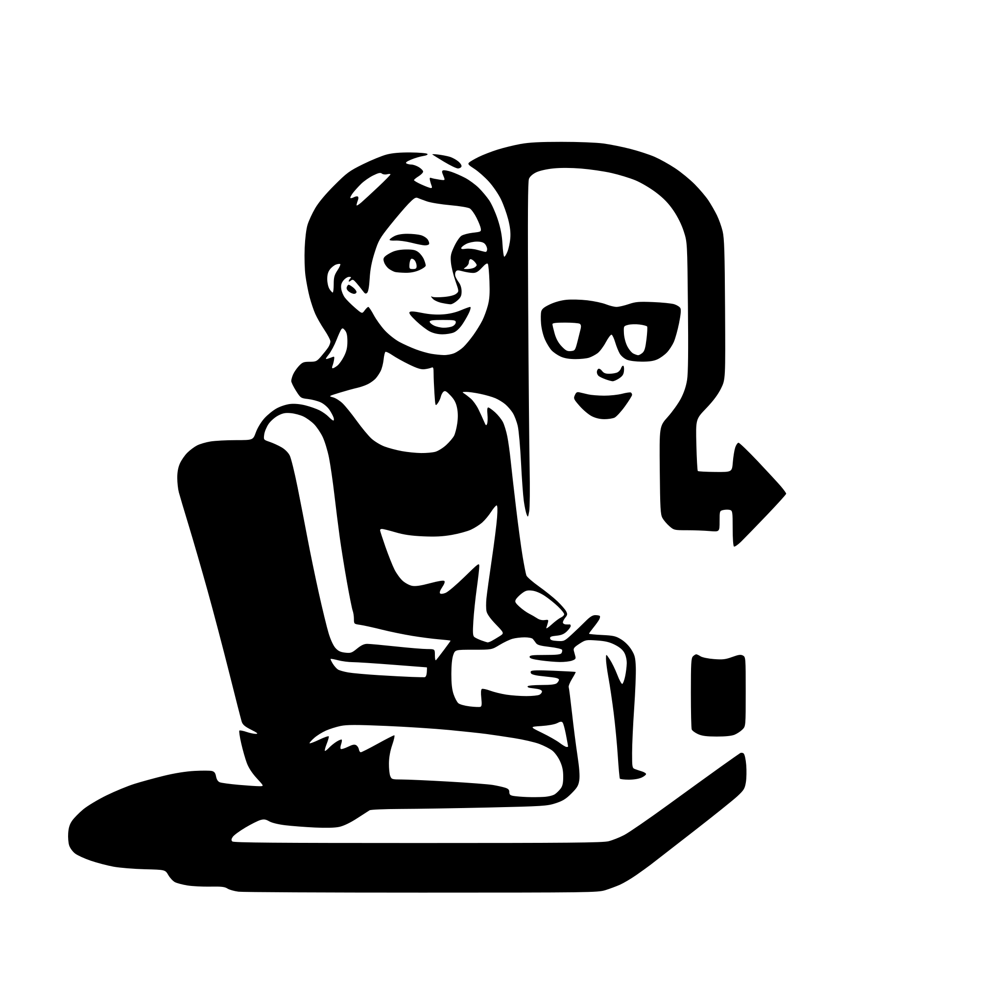 AI-generated SVG of a Chat App