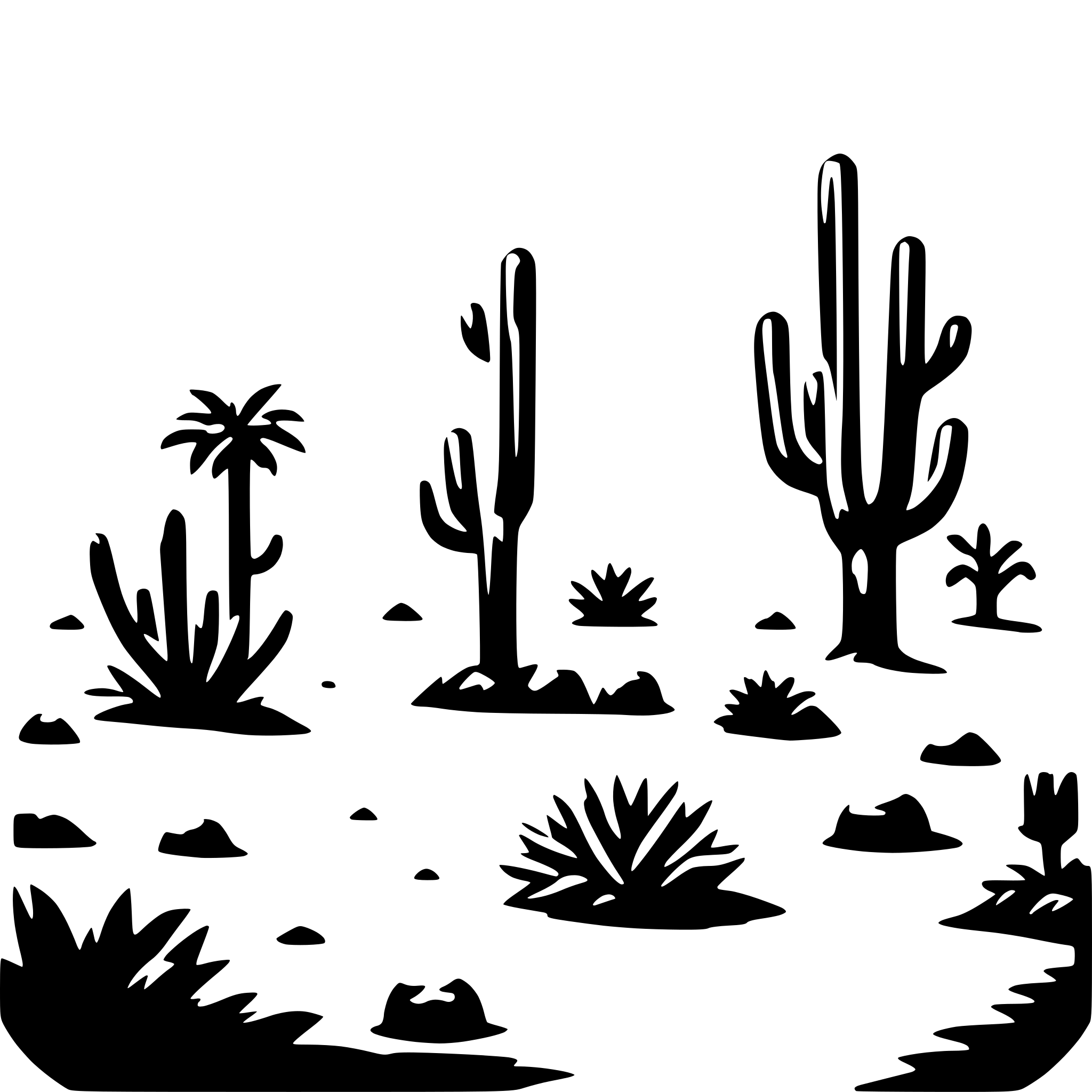 AI-generated SVG of 'desert ecosystem'