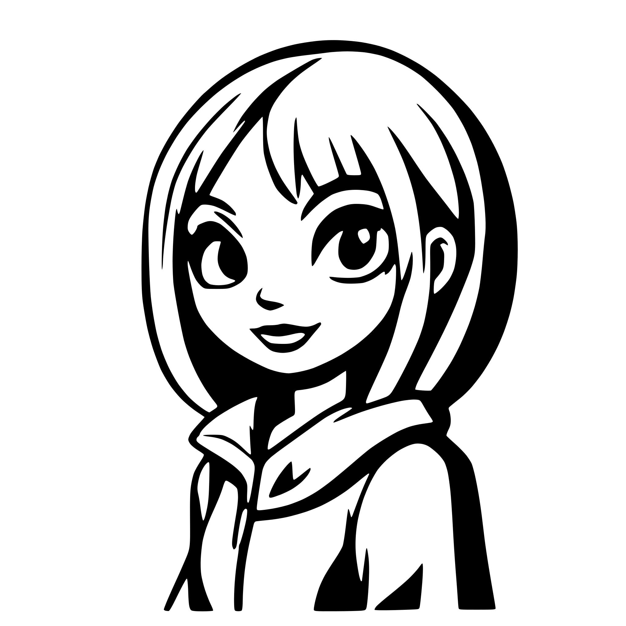 AI-generated SVG of 'theif'