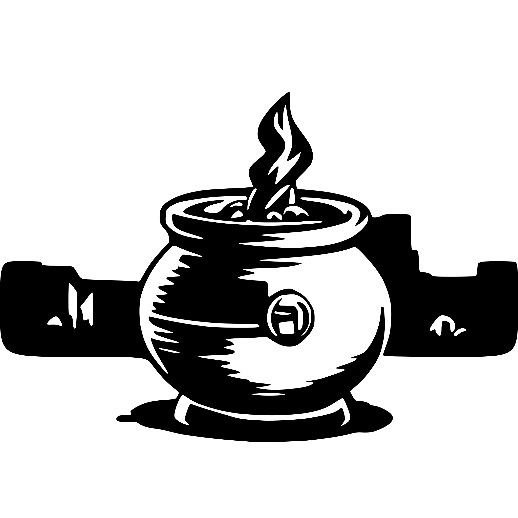 AI-generated SVG of 'witch pot'