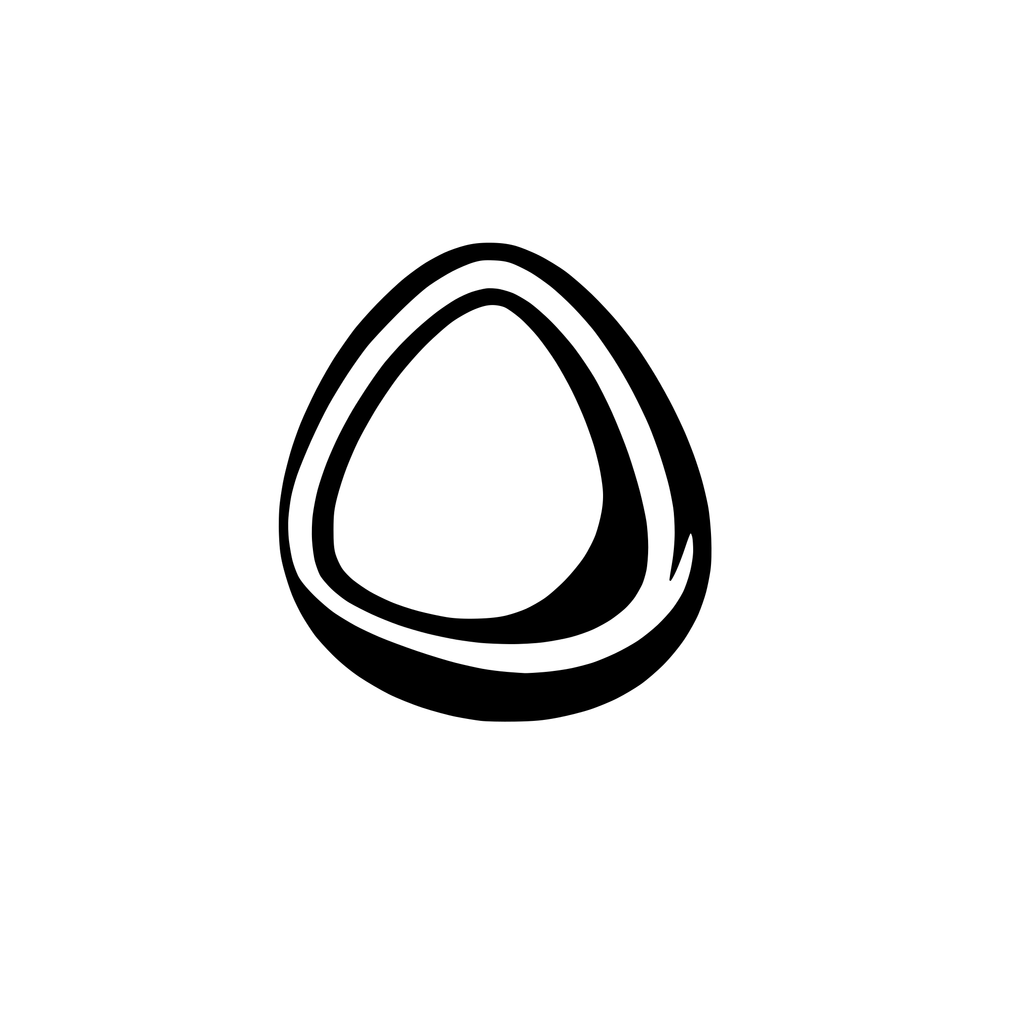AI-generated SVG of a Easter egg with a thick border and simple design but leave blank space in the middle of the egg to fit a sentence