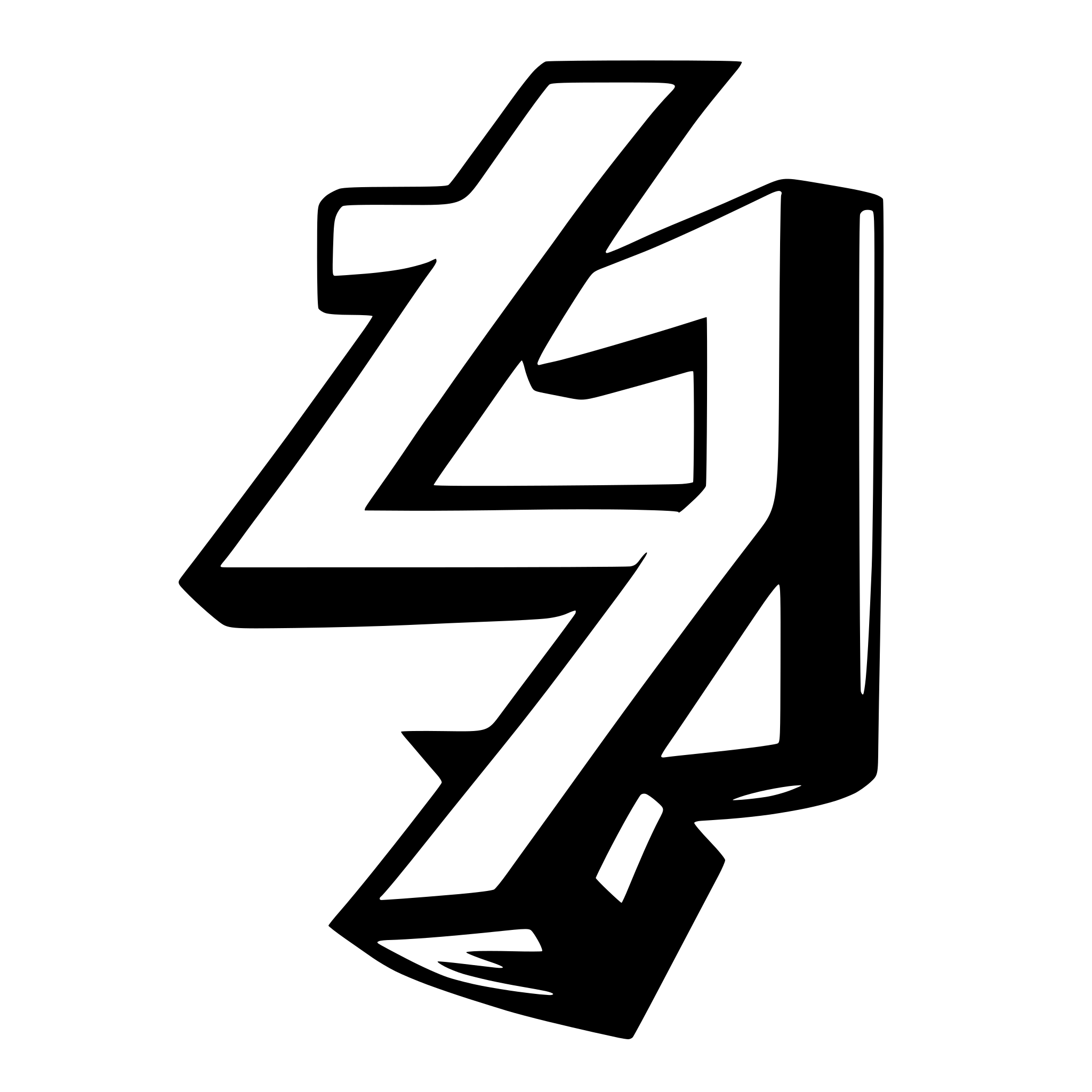 AI-generated SVG of a logo with the letters z and V in orange and blue