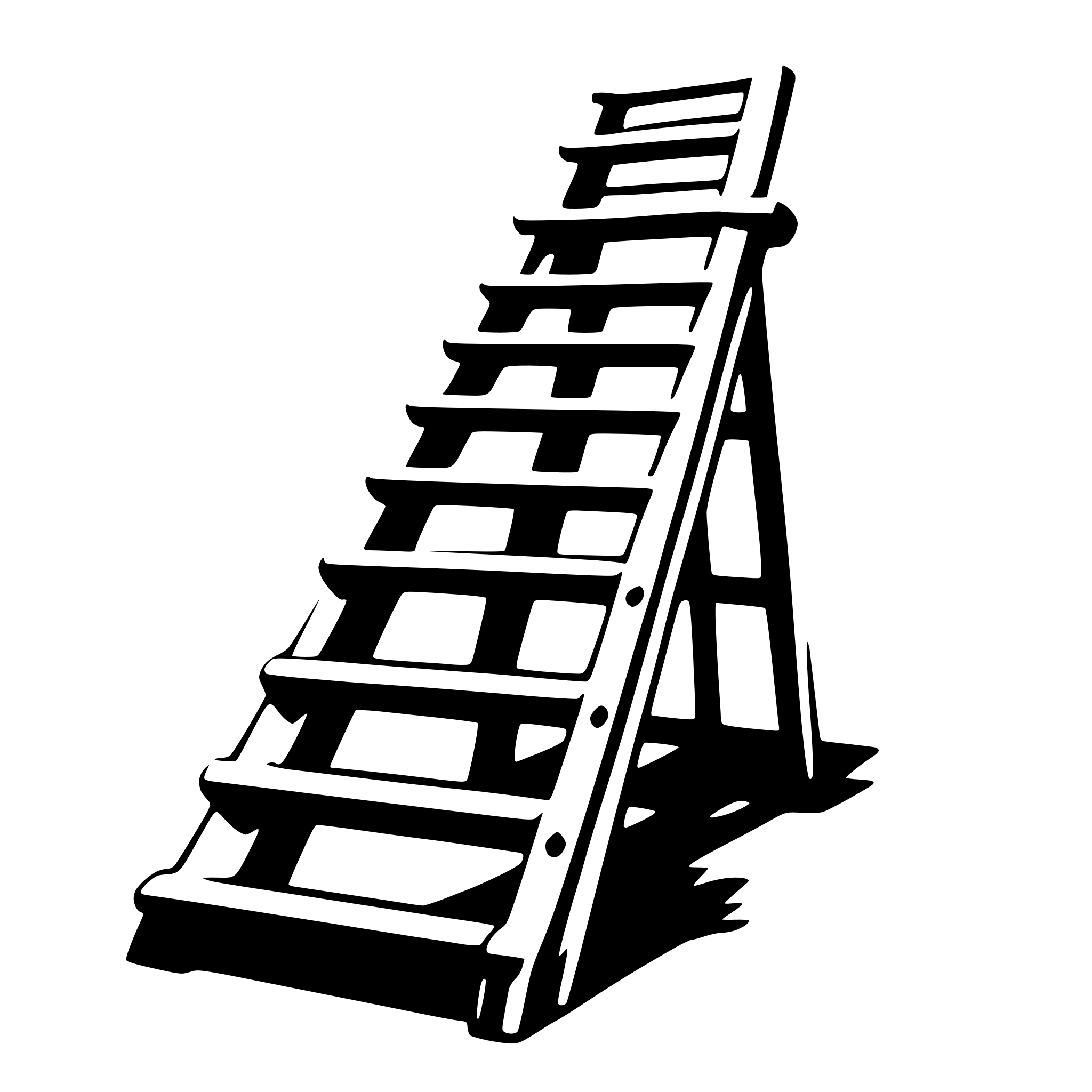 AI-generated SVG of a ladder