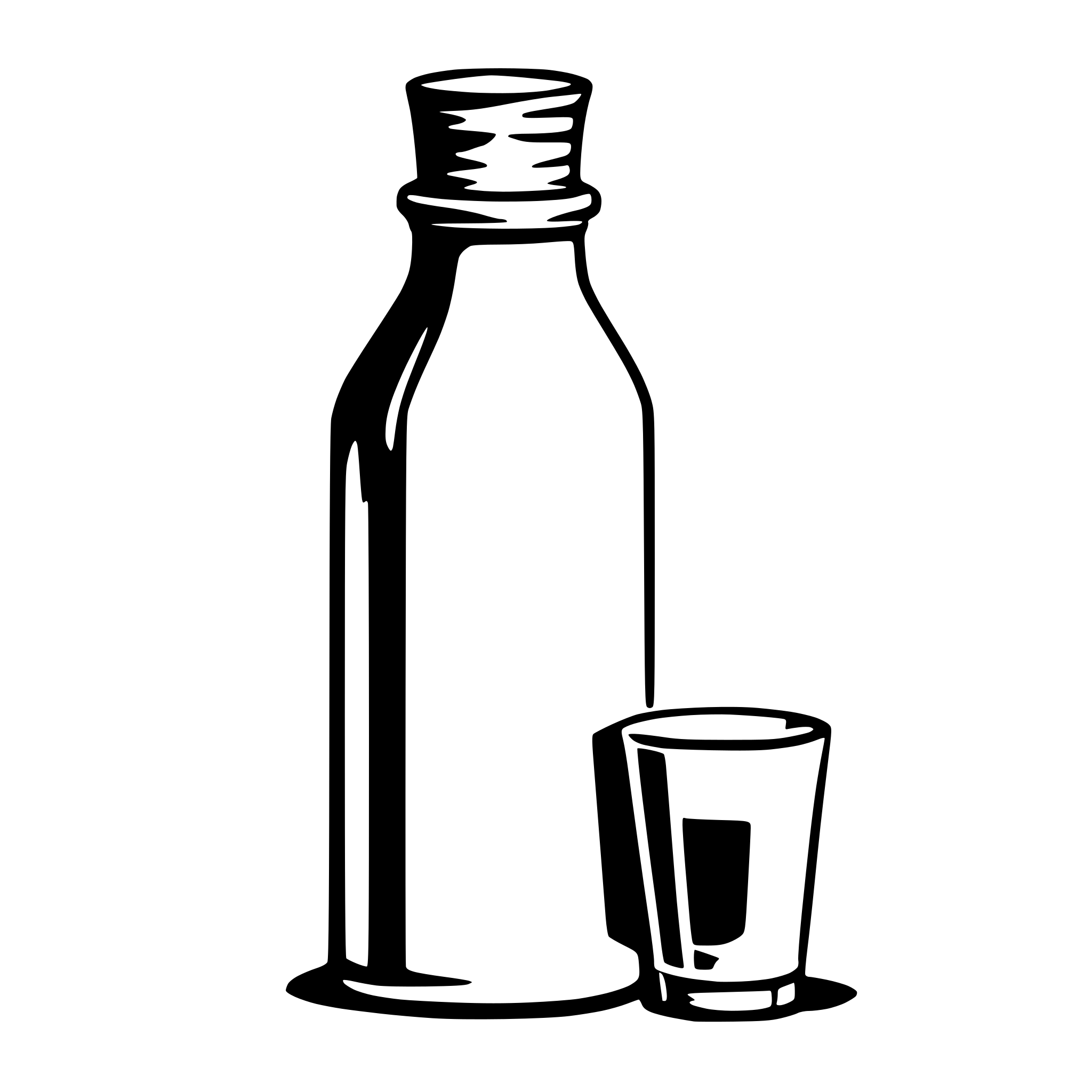 AI-generated SVG of 'bottle milk'