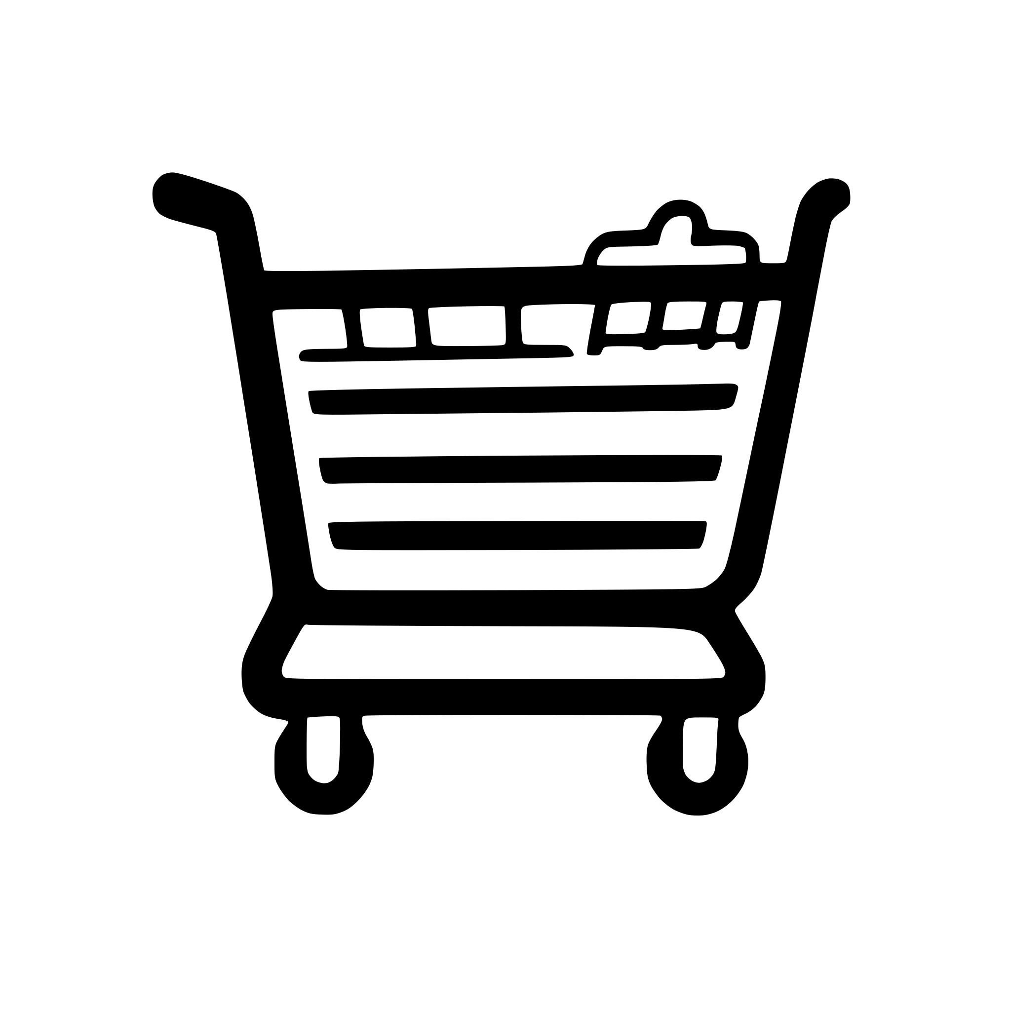 AI-generated SVG of a shopping cart filled with items