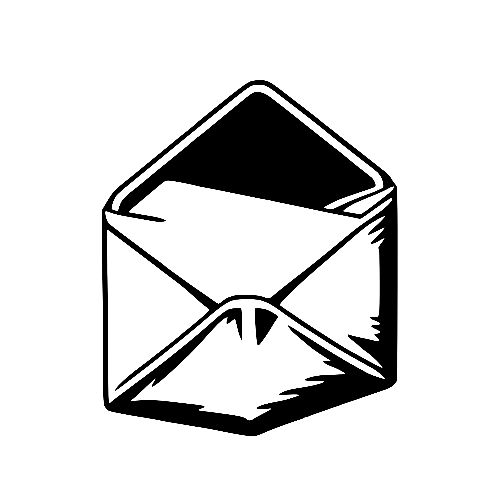 AI-generated SVG of 'red envelope'