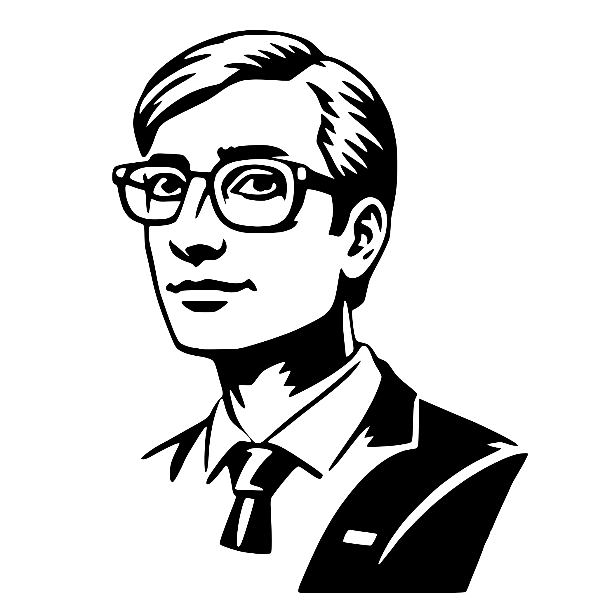 AI-generated SVG of 'economist'