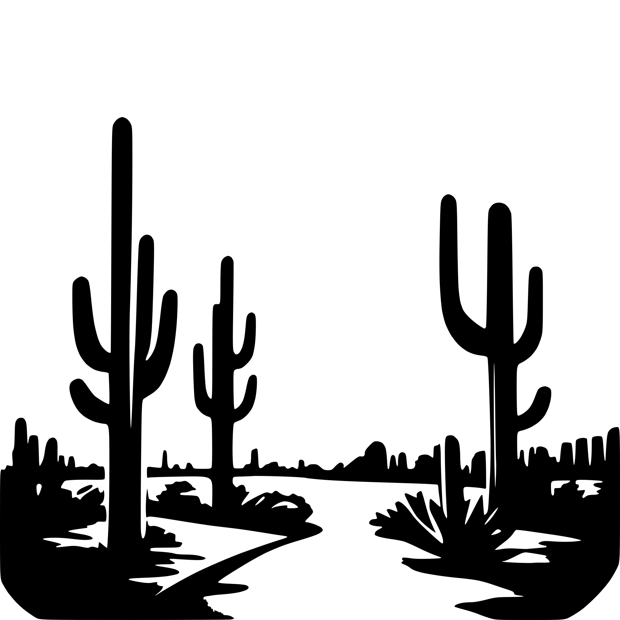 AI-generated SVG of 'Arizona sunset'