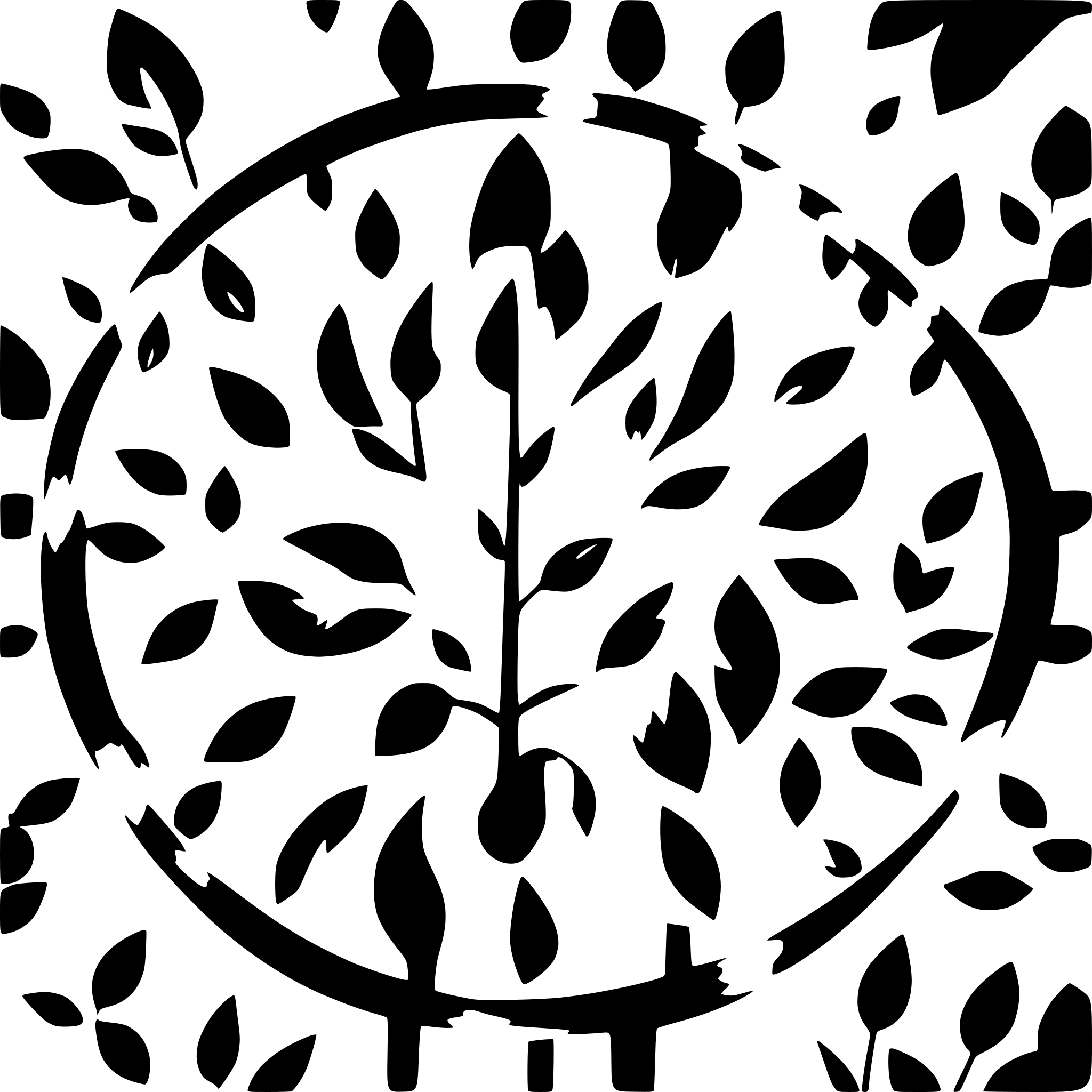 AI-generated SVG of a mandala