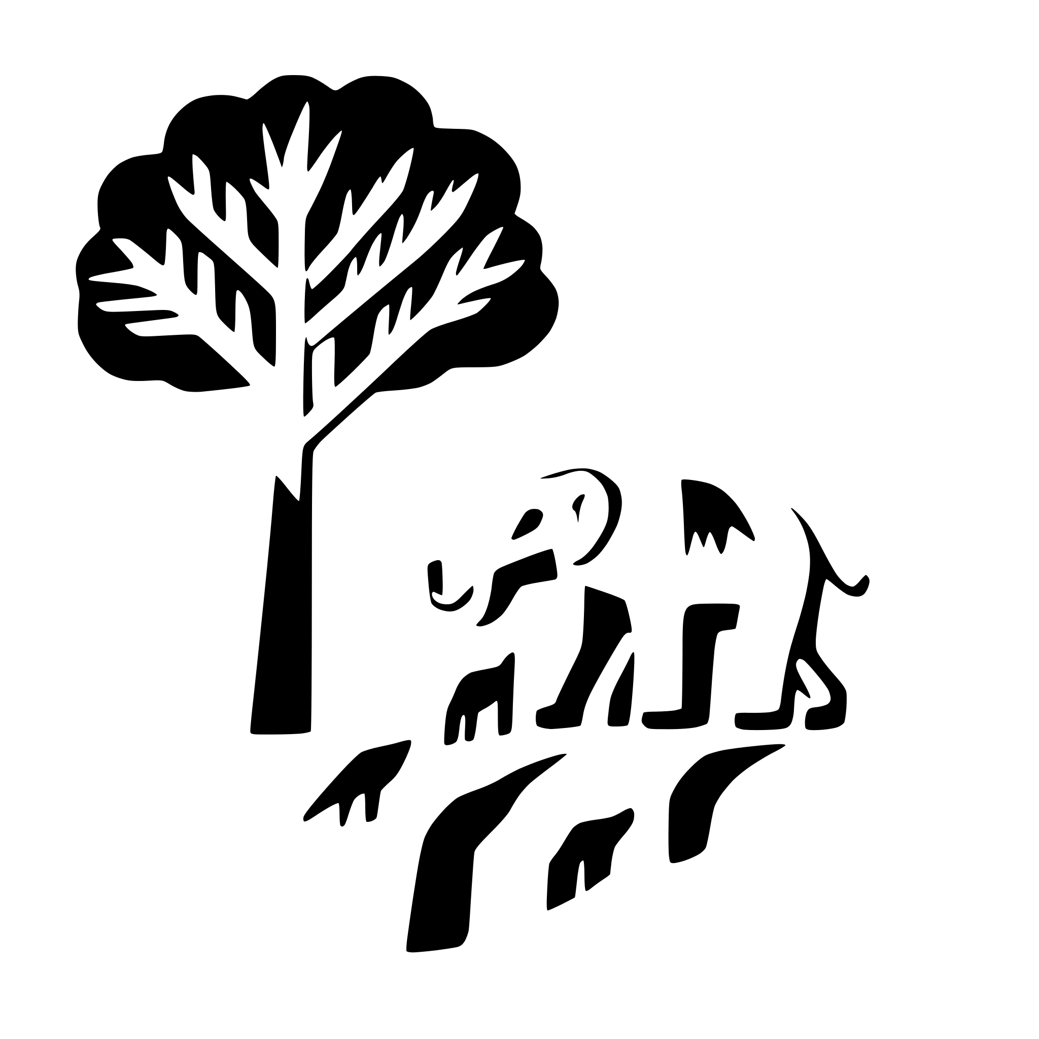AI-generated SVG of 'elephant family walking together'