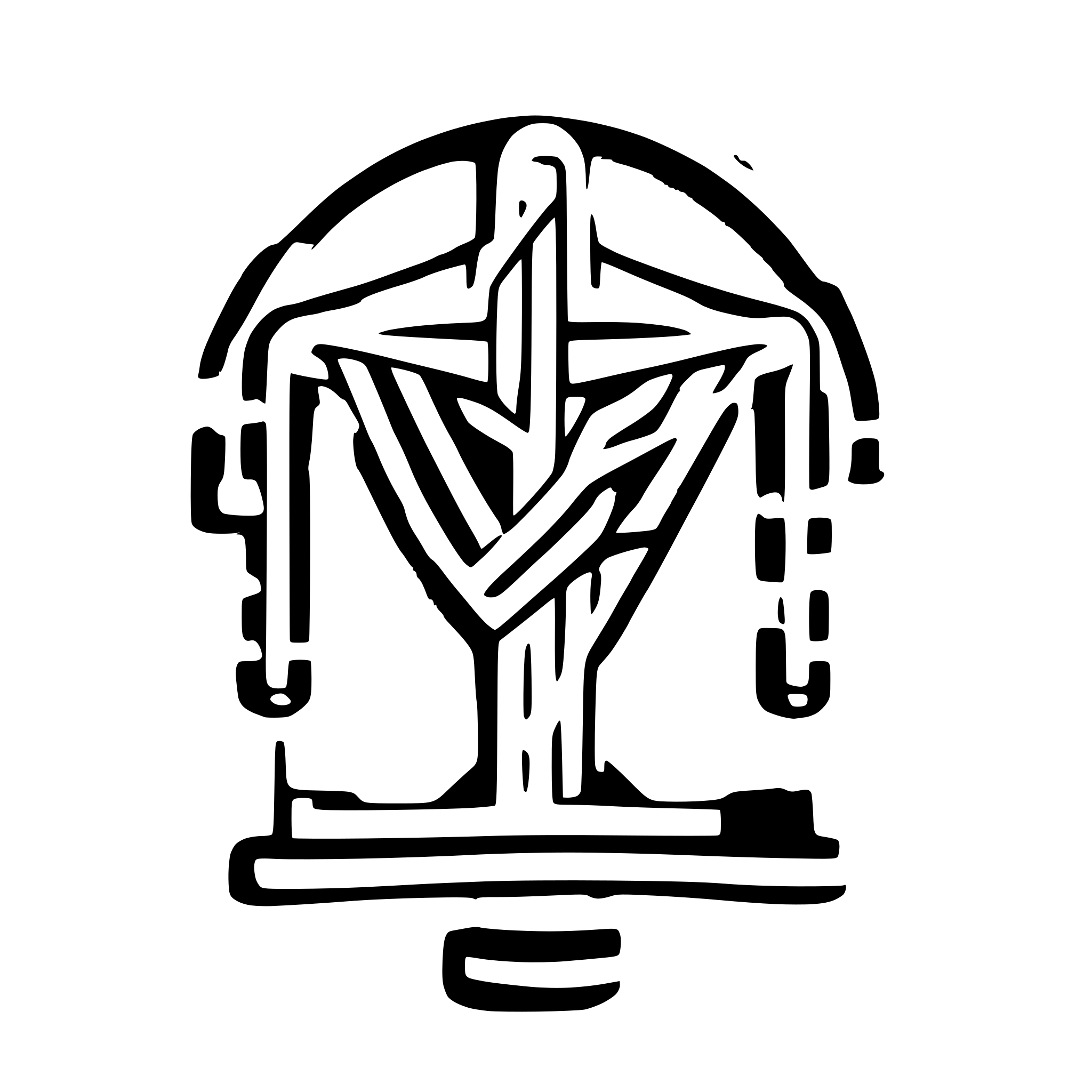 AI-generated SVG of a scales of justice geometric circuitry nodes sparked with A.I.