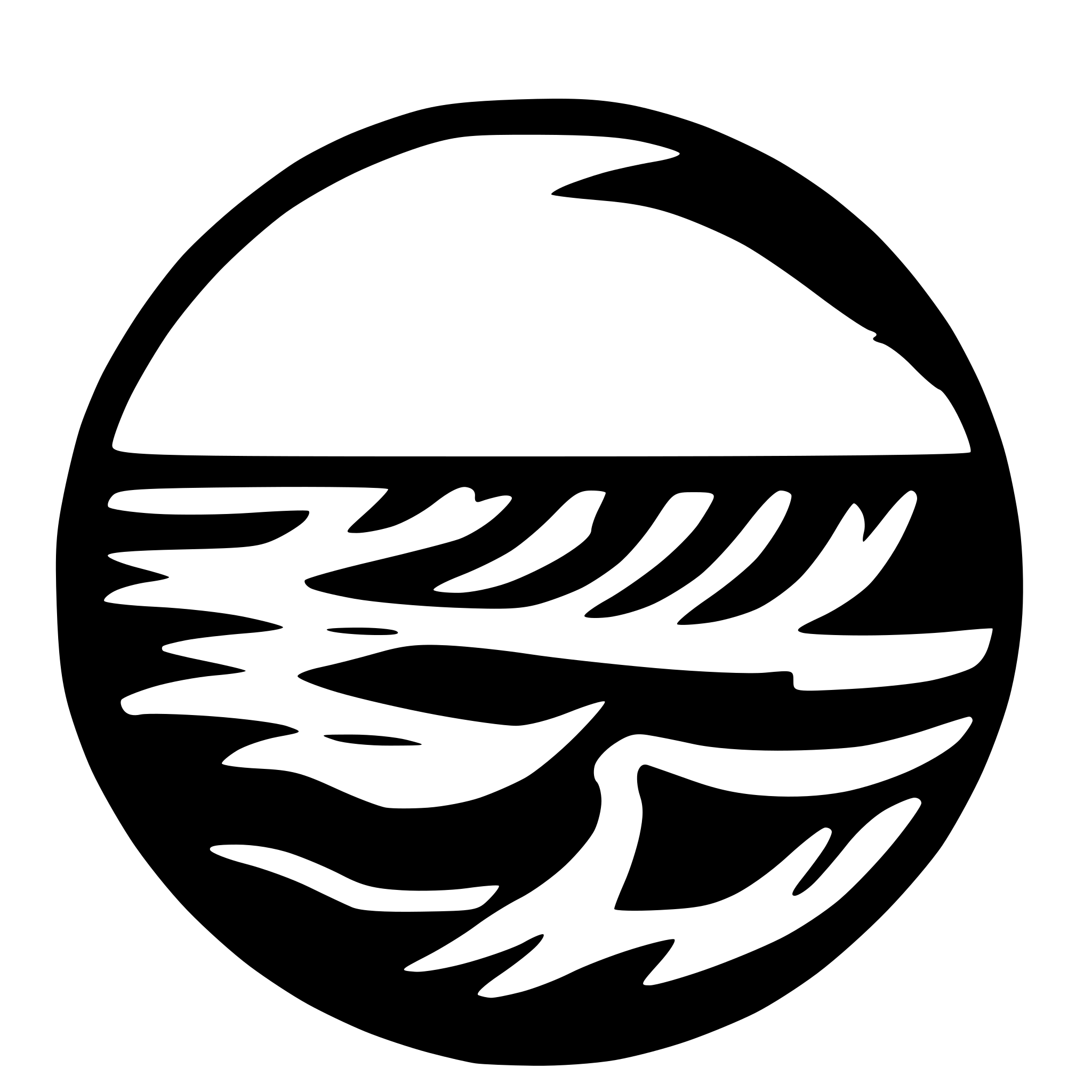 AI-generated SVG of a a single ocean wave side on in a circle