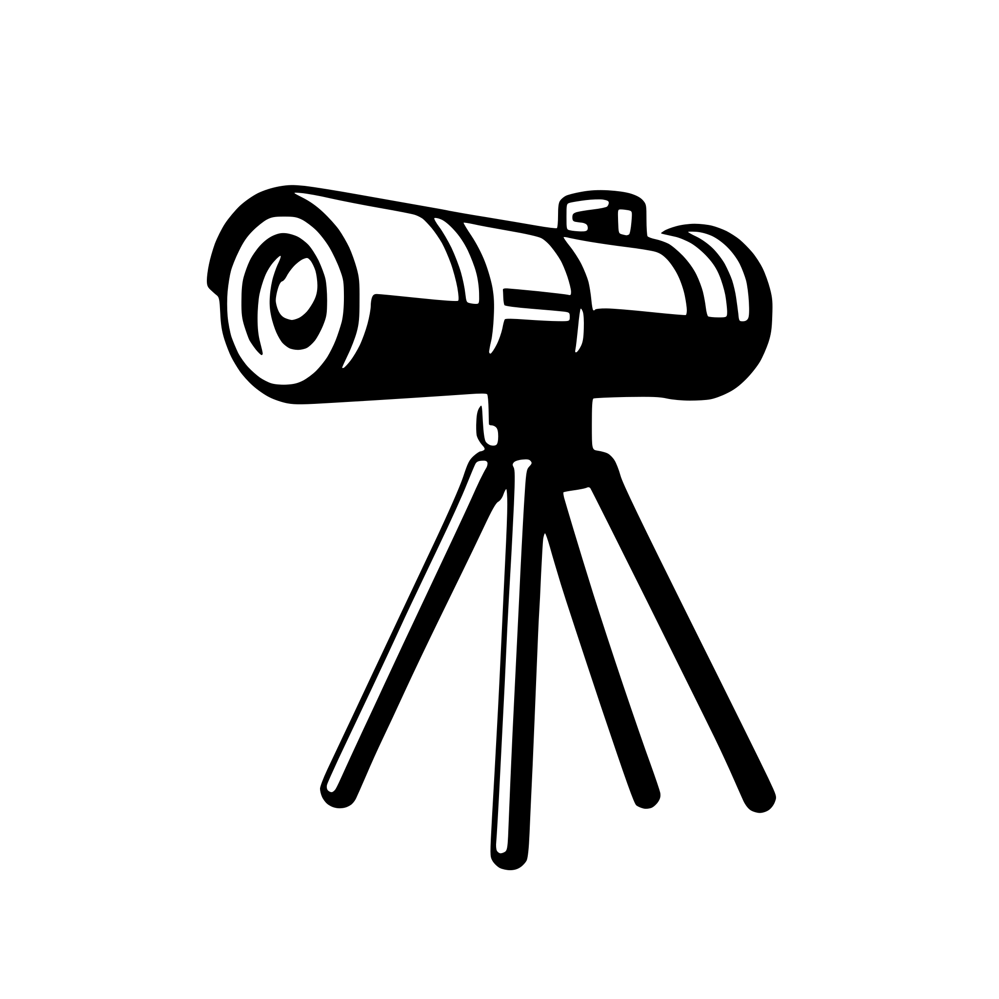 AI-generated SVG of 'binoculars looking at stars'