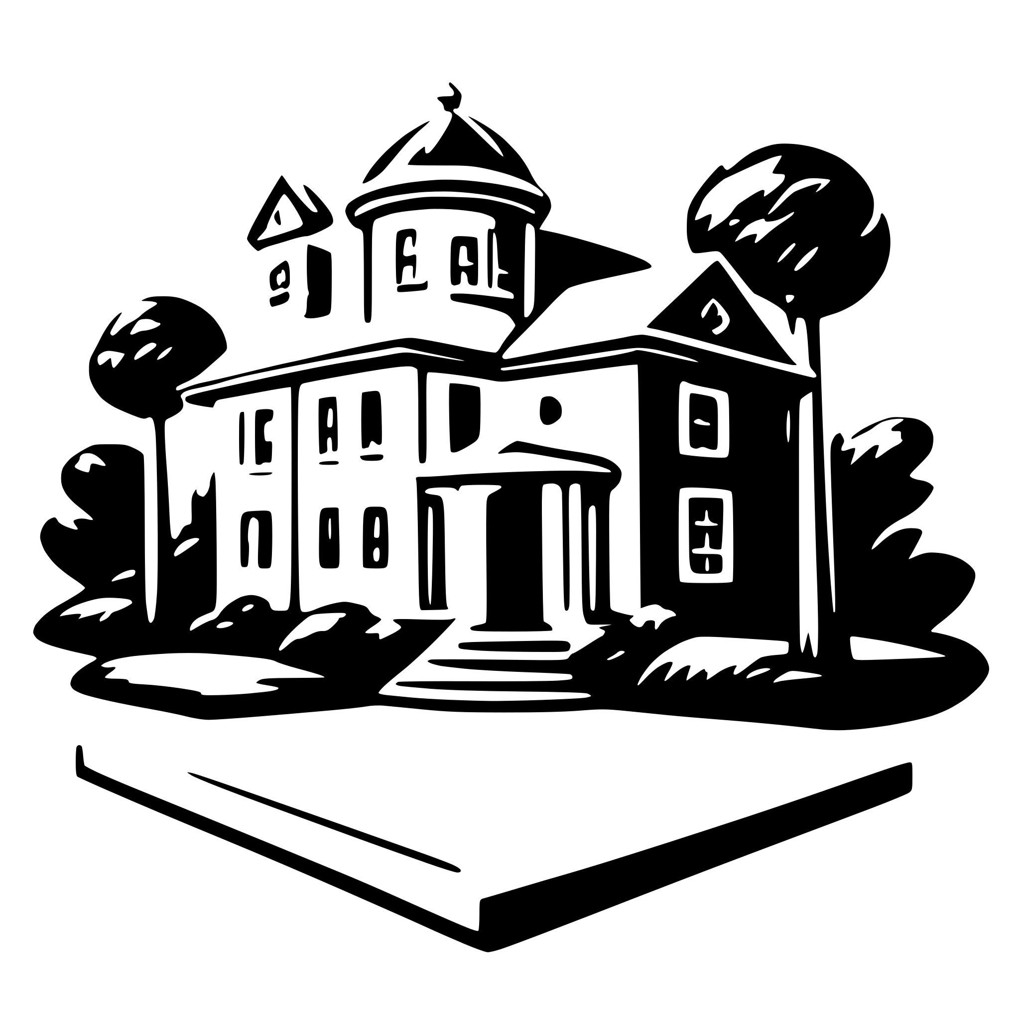 AI-generated SVG of 'school'