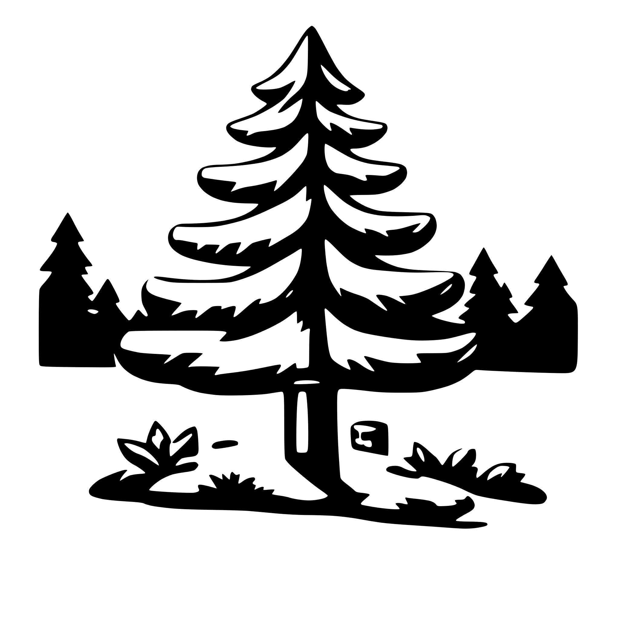 AI-generated SVG of a Chrismas