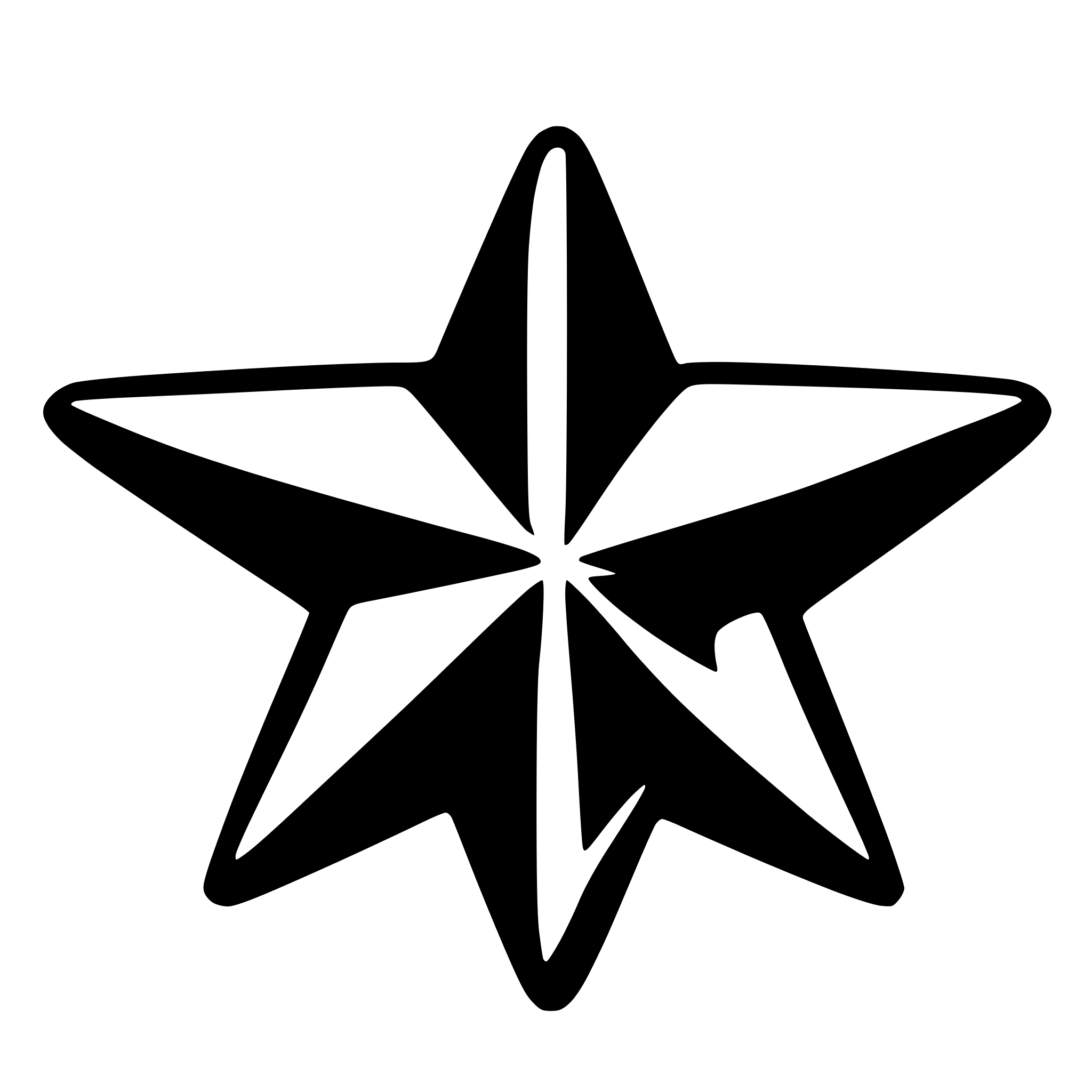 AI-generated SVG of a star
