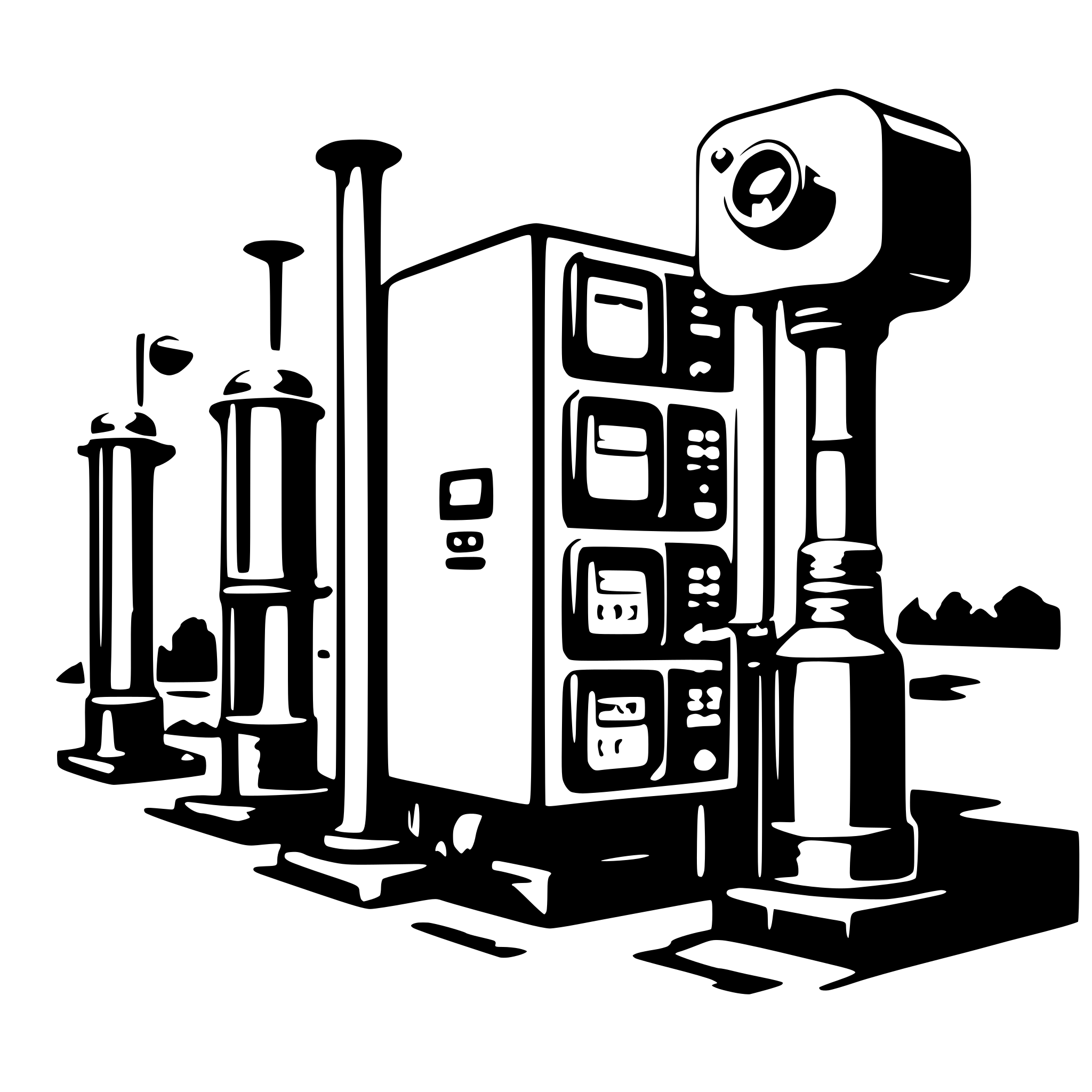AI-generated SVG of a advanced metering infrastructure