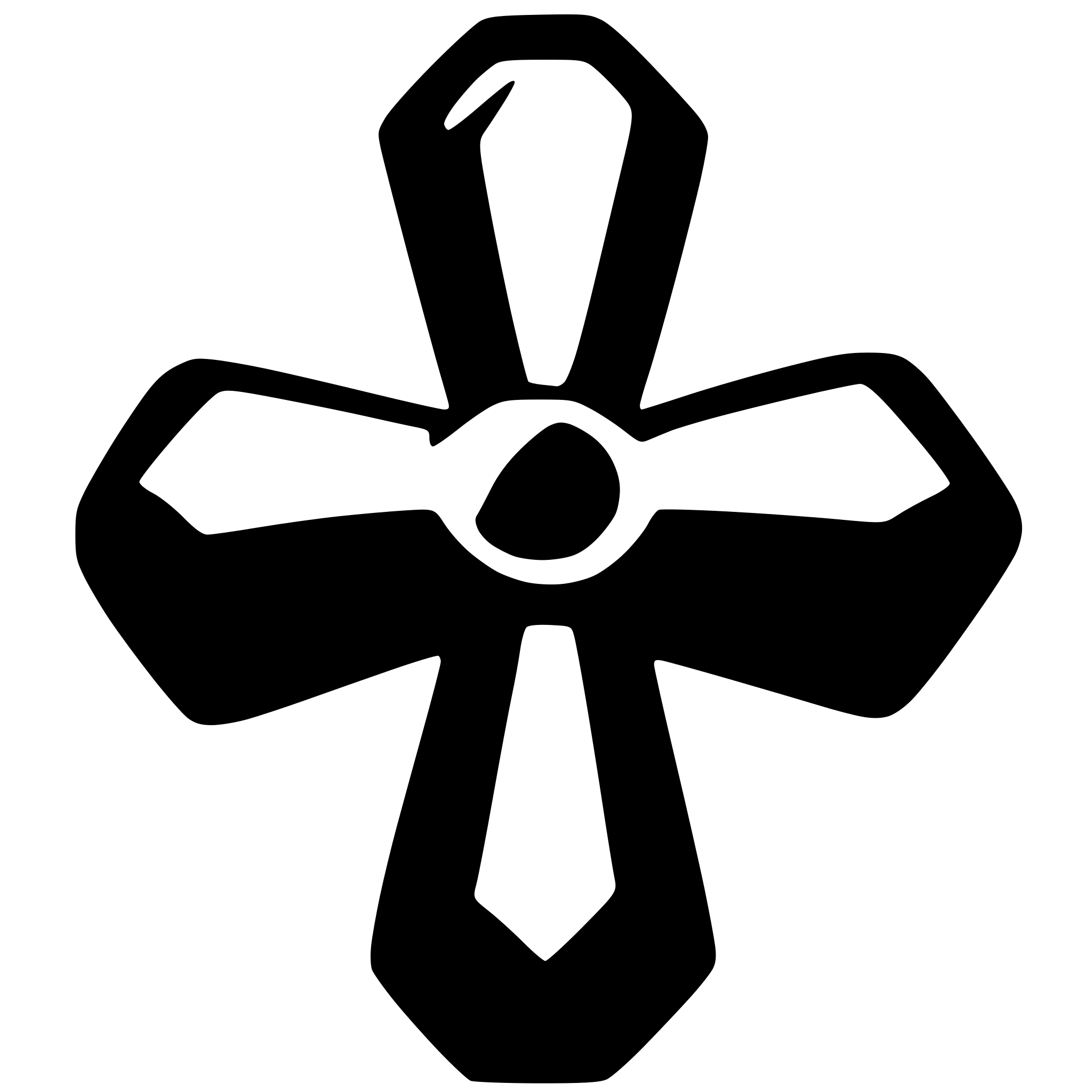 AI-generated SVG of 'asterisk simple monochrome'