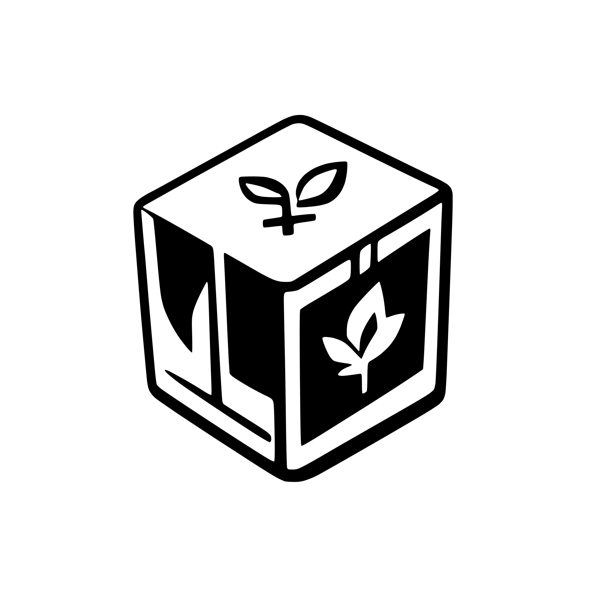 AI-generated SVG of 'dollar sign on package box'