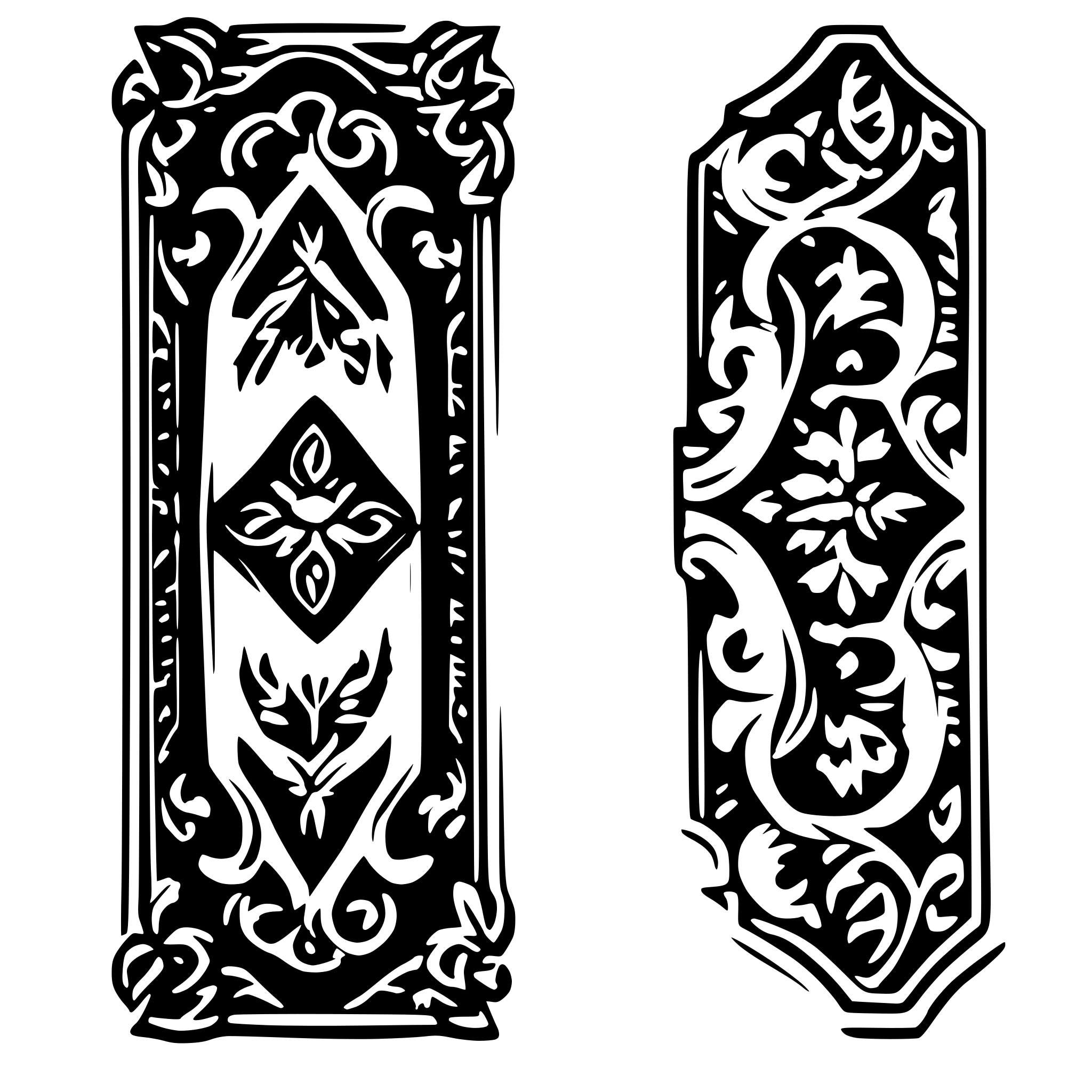 AI-generated SVG of 'banknote filigree'