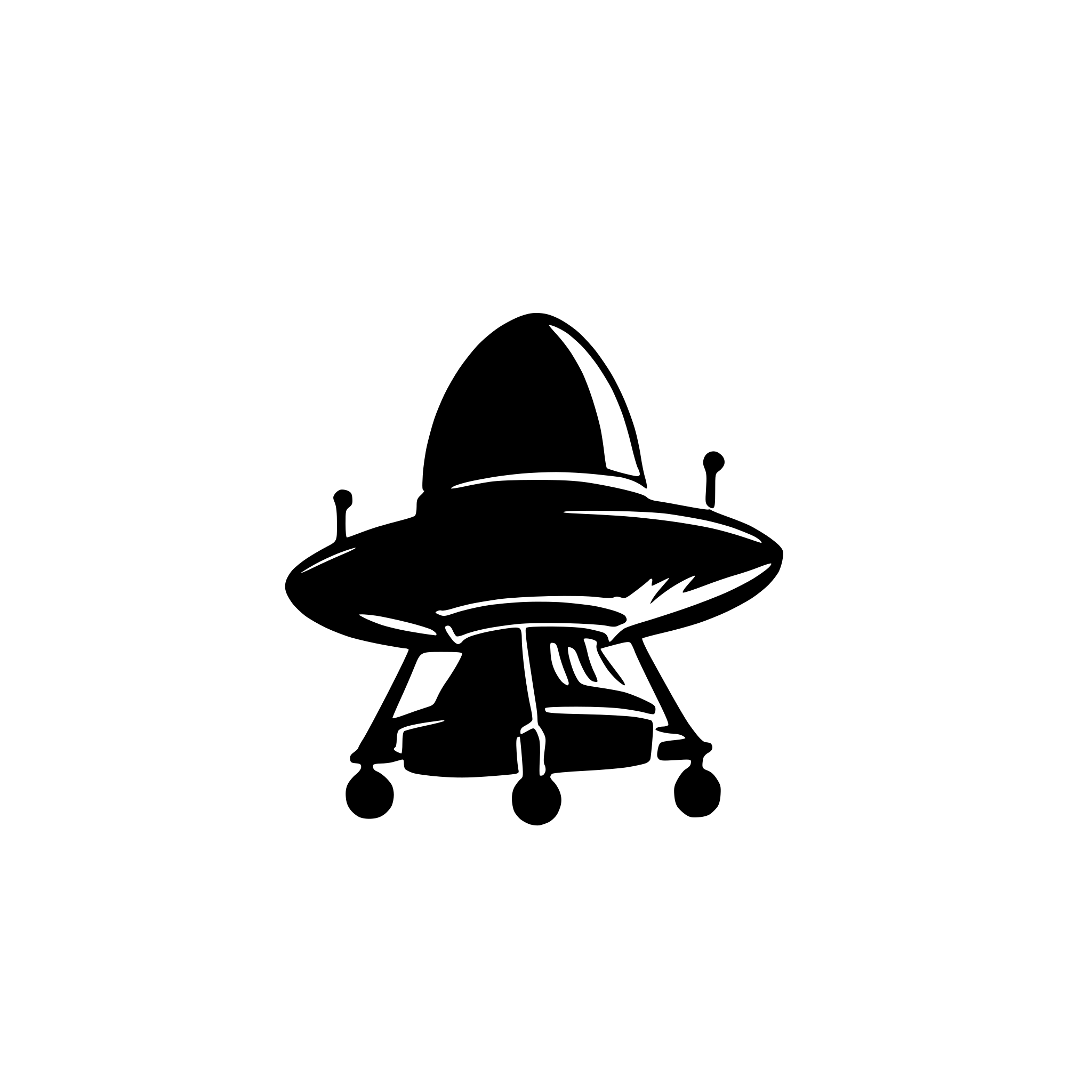 AI-generated SVG of 'cassini spacecraft'