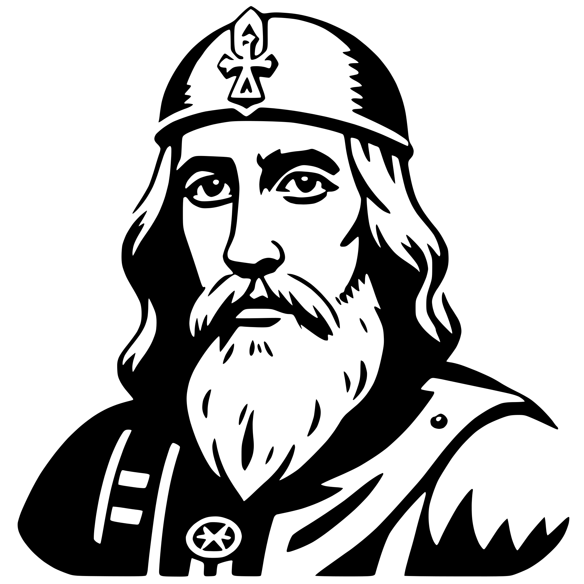 AI-generated SVG of 'charlemagne'