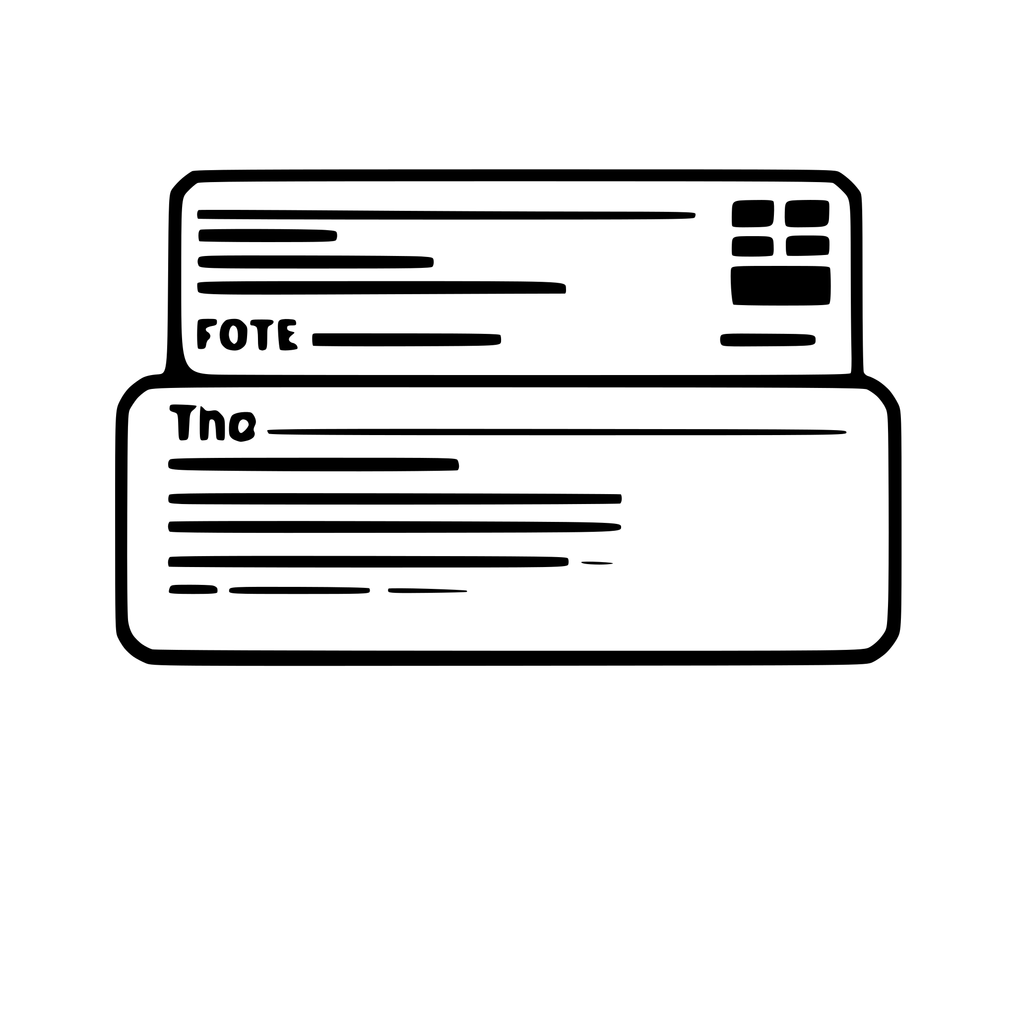 AI-generated SVG of a Overlay the check flat icon and close flat icon