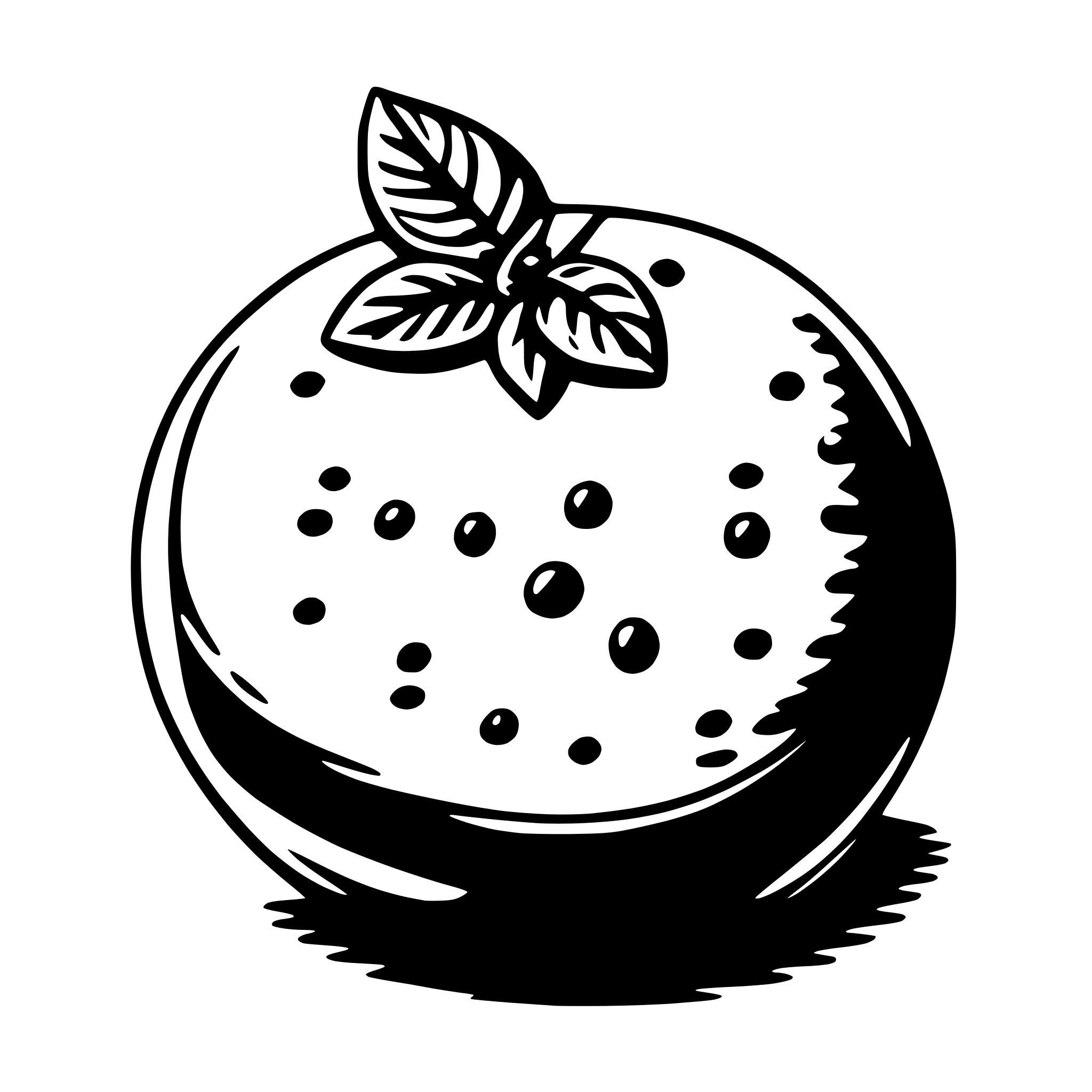 AI-generated SVG of a grapefruit