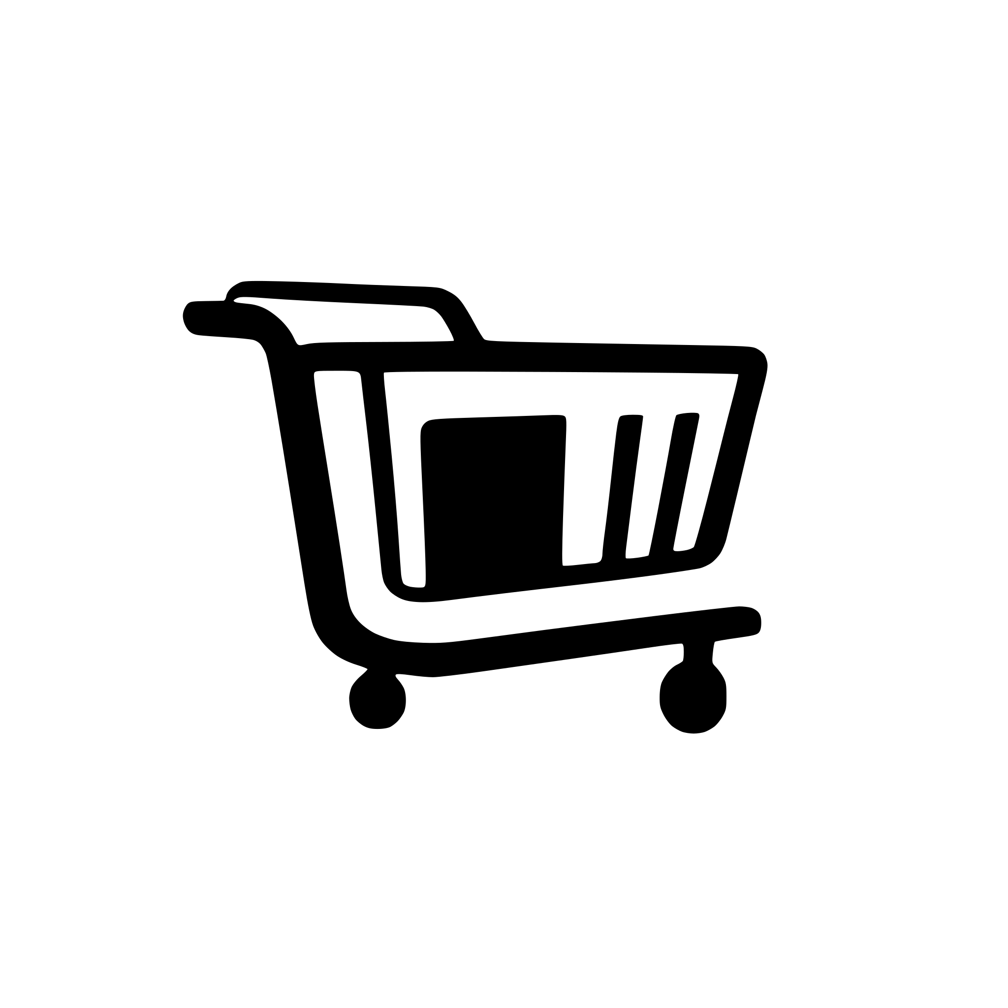 AI-generated SVG of 'shopping cart, fast'