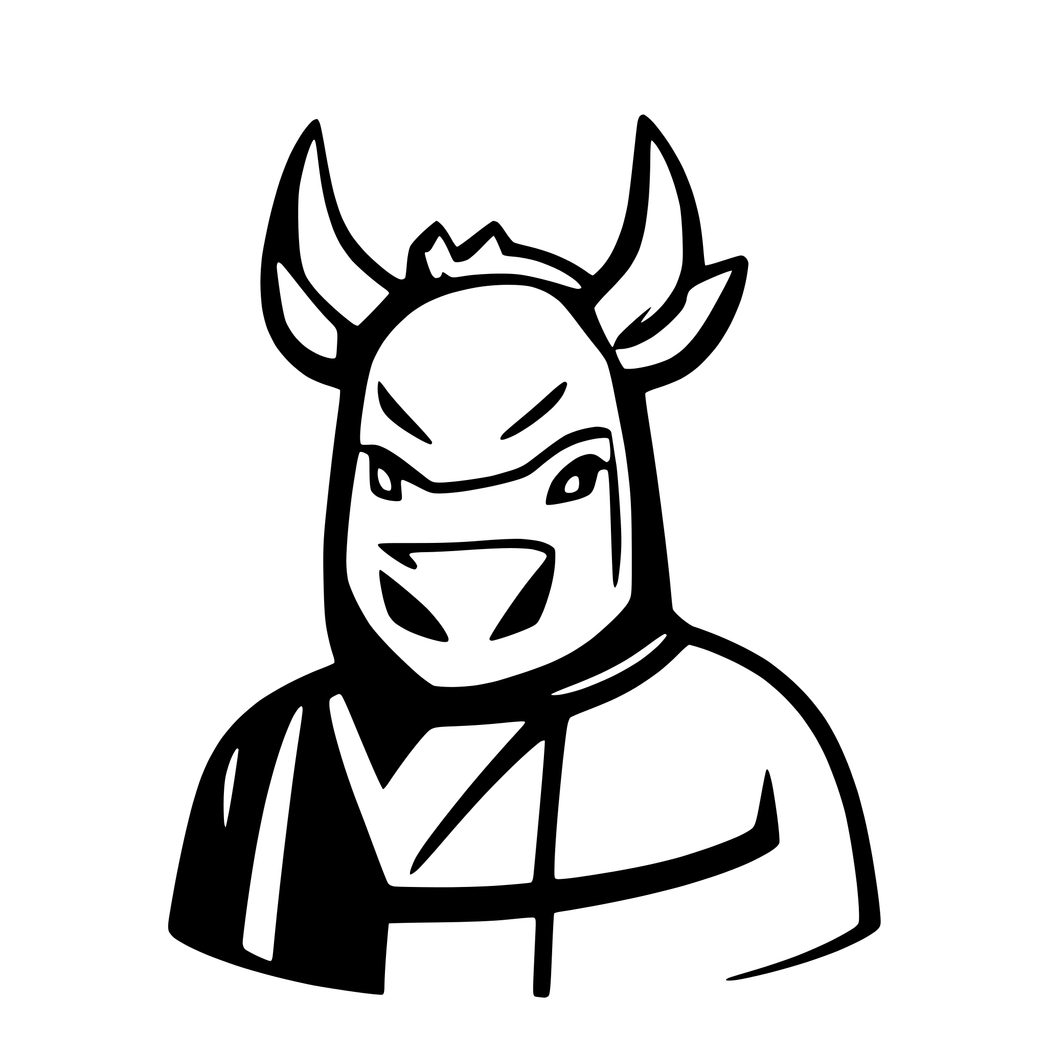 AI-generated SVG of 'software developer rhino'