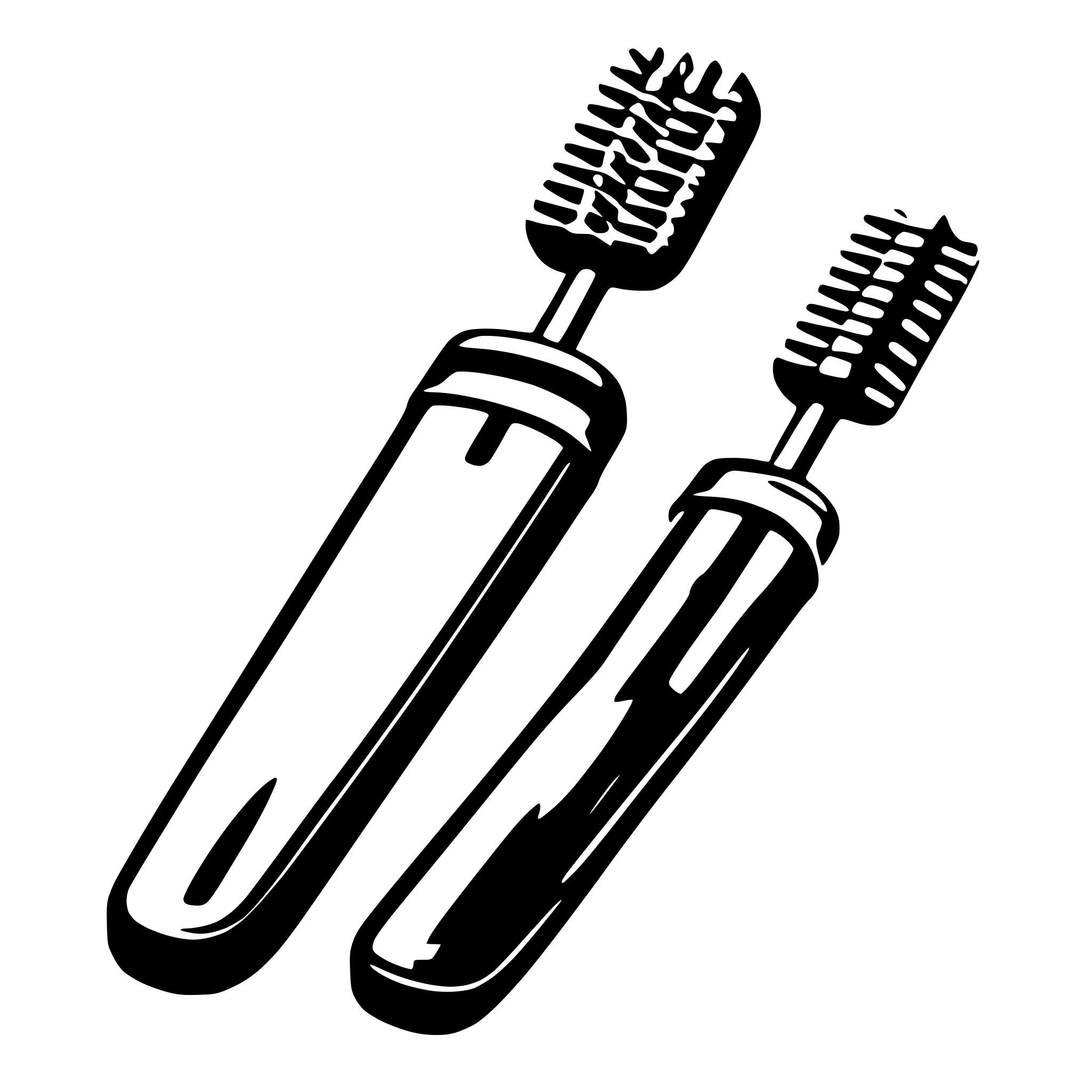 AI-generated SVG of 'electric toothbrush bristles'