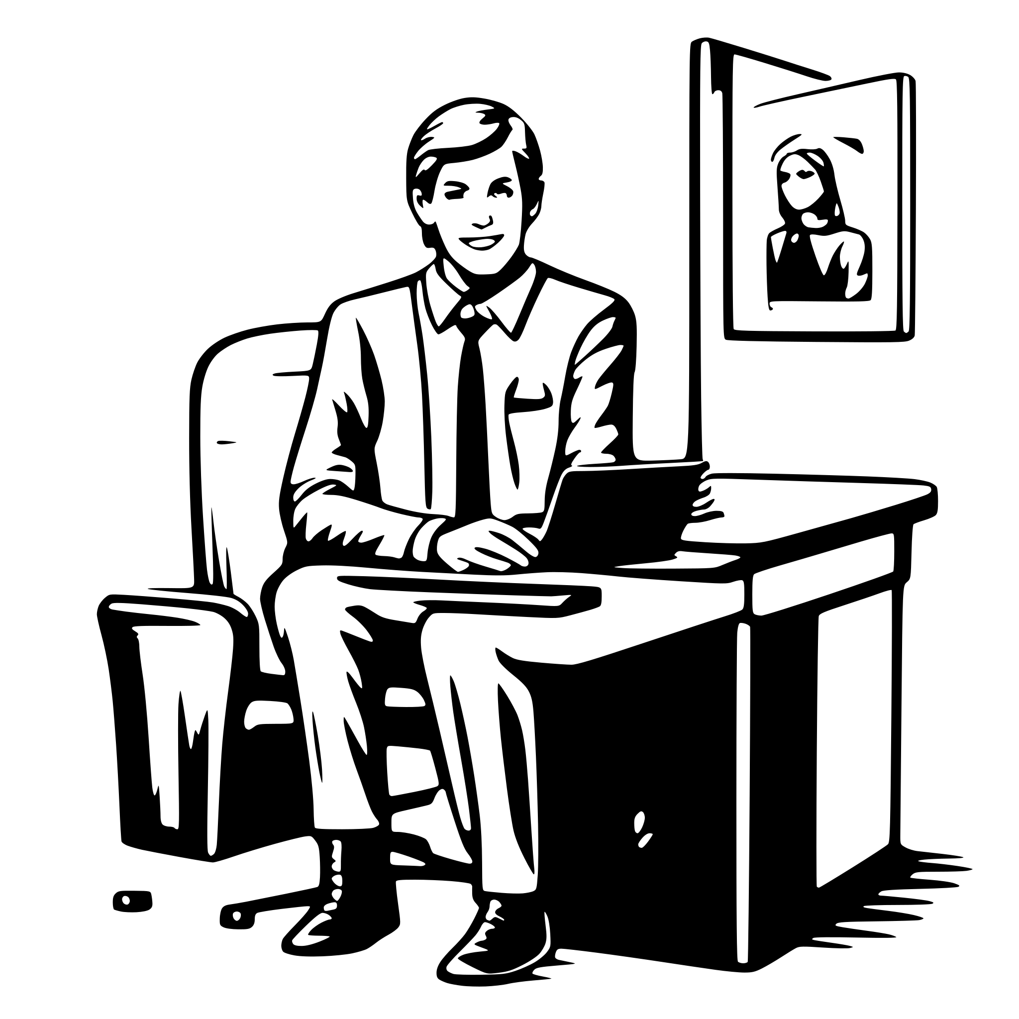 AI-generated SVG of 'Generate the svg background for login page related to insurance agent onboarding'