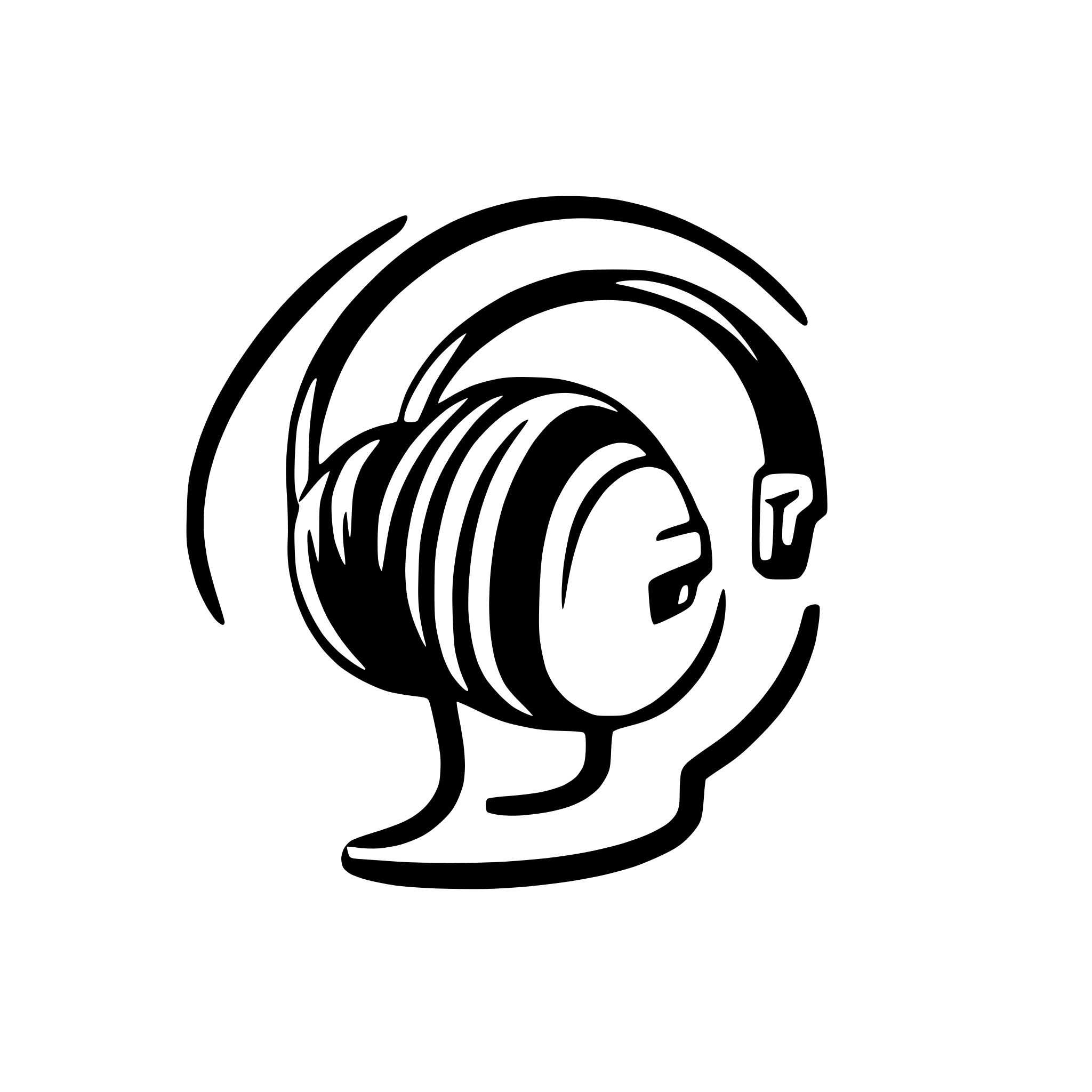 AI-generated SVG of a headphones