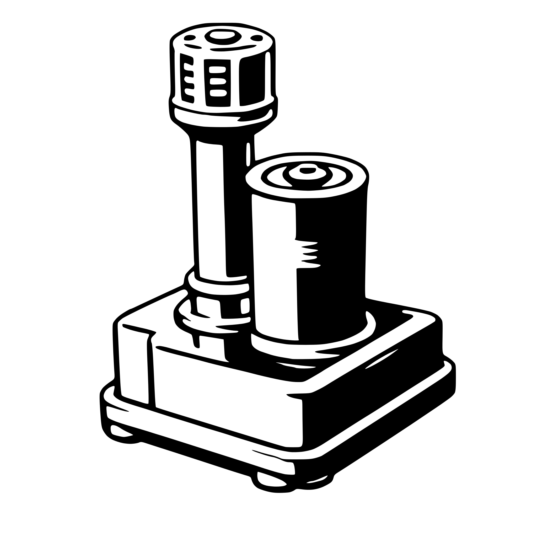 AI-generated SVG of a industrial designer