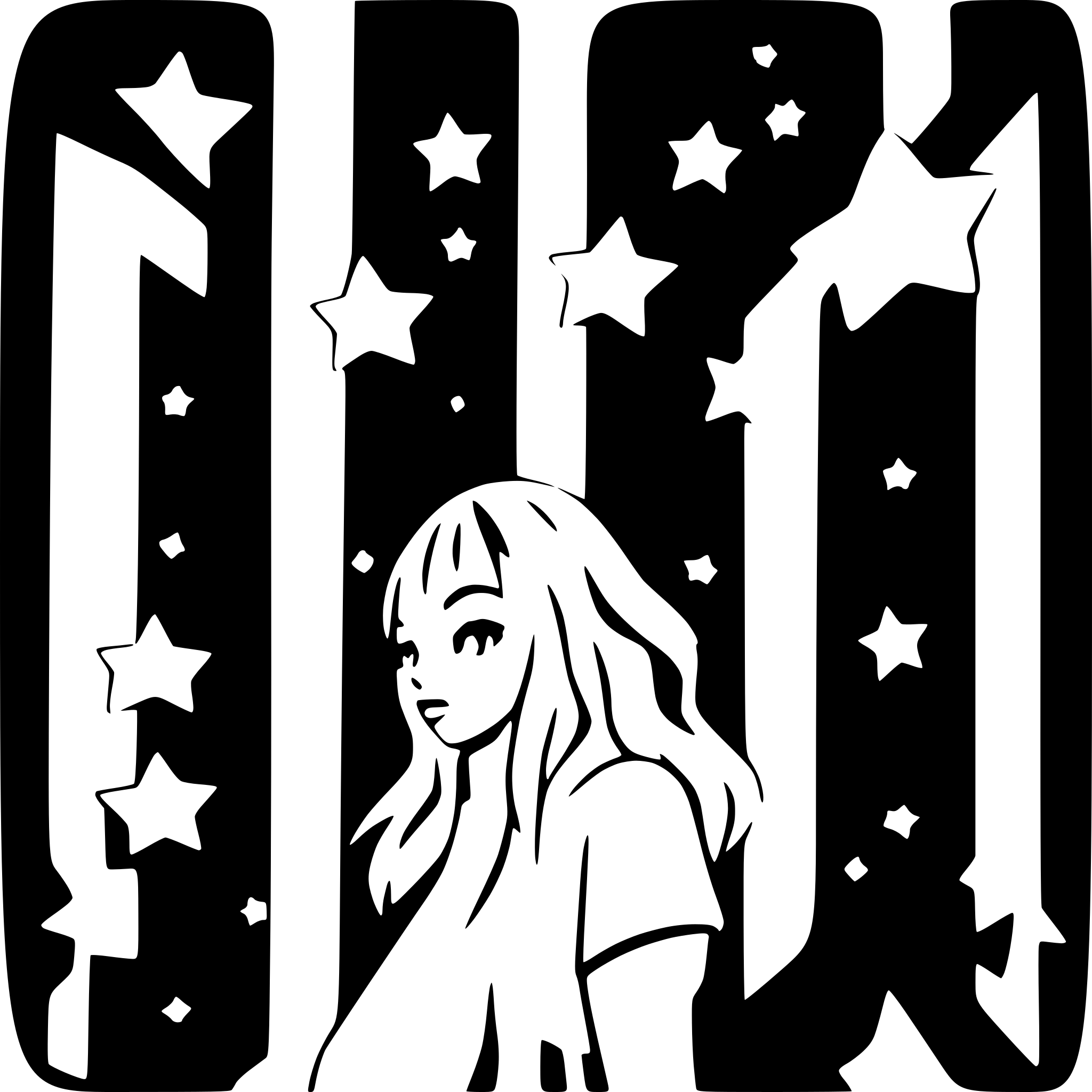AI-generated SVG of a Stars