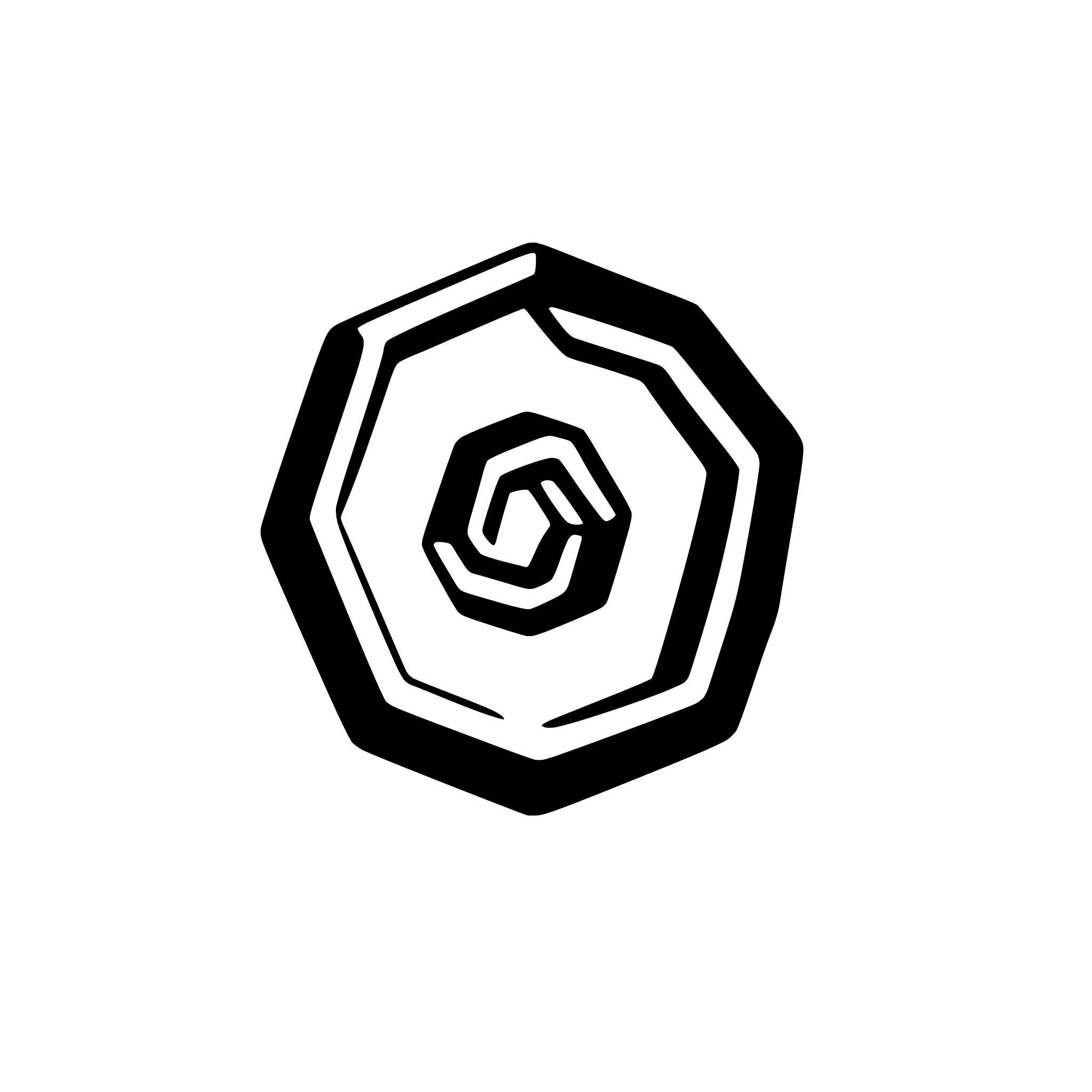 AI-generated SVG of 'air flow in a hexagon'