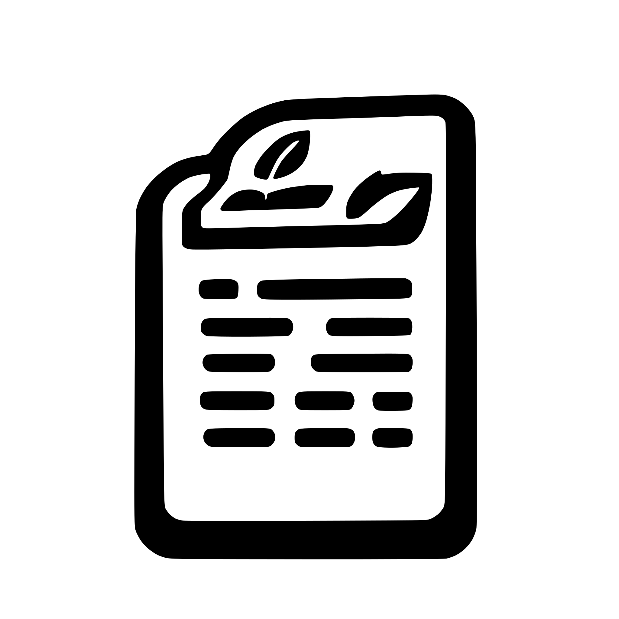 AI-generated SVG of a Monthly report icon